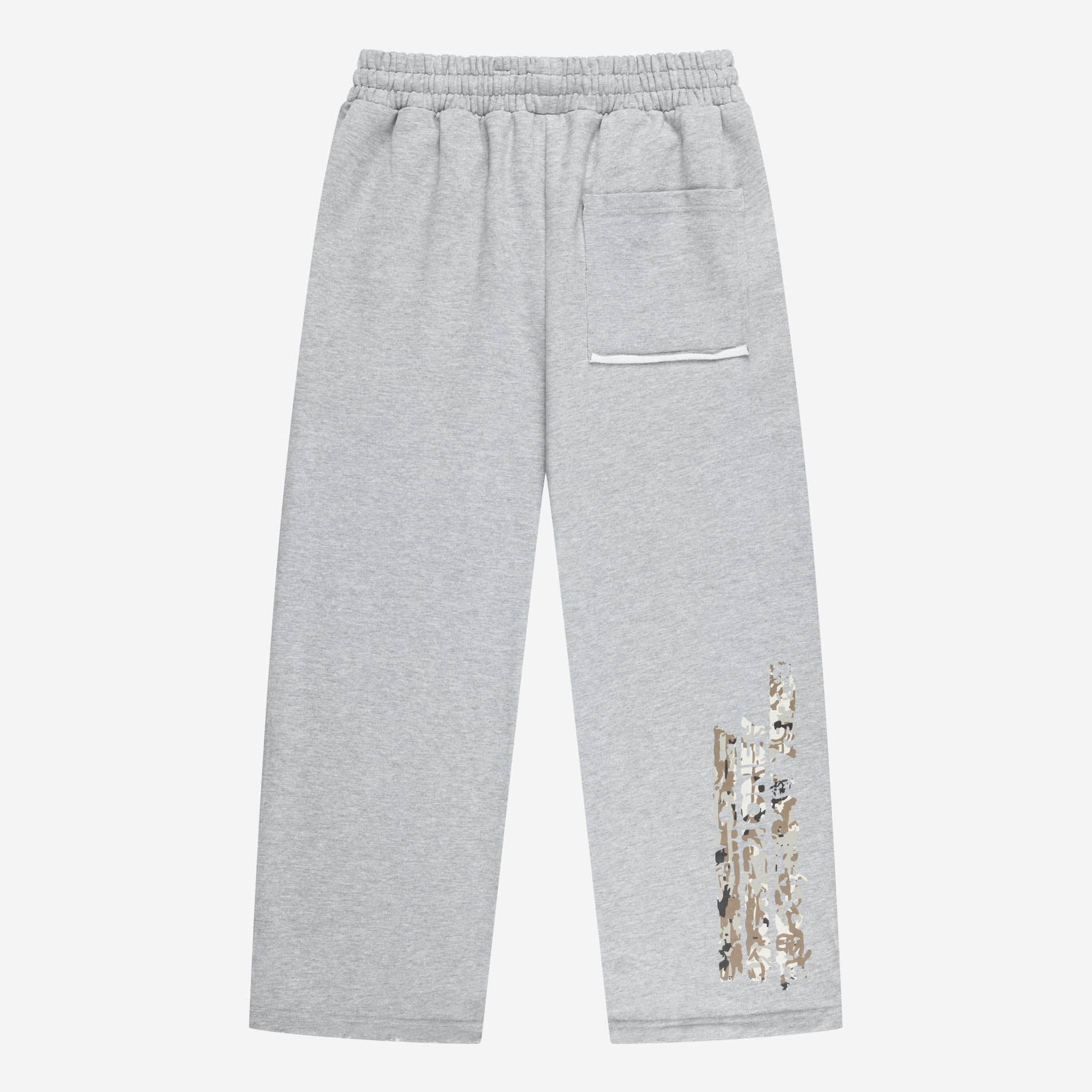 MONEY CALLING FLATLOCK HOODIE + JOGGER GREY MELANGE