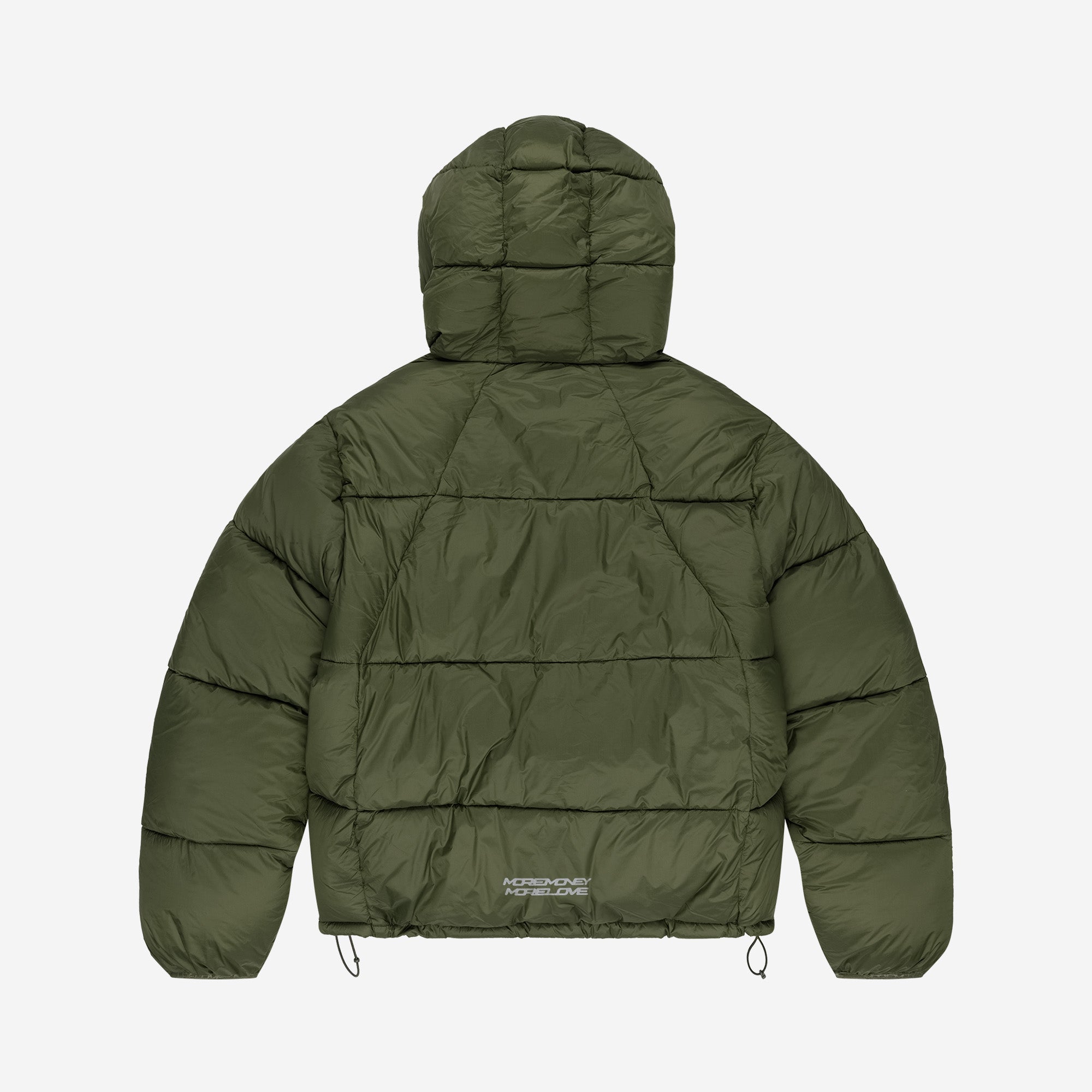 MORE MONEY BIG PUFFER OLIVE
