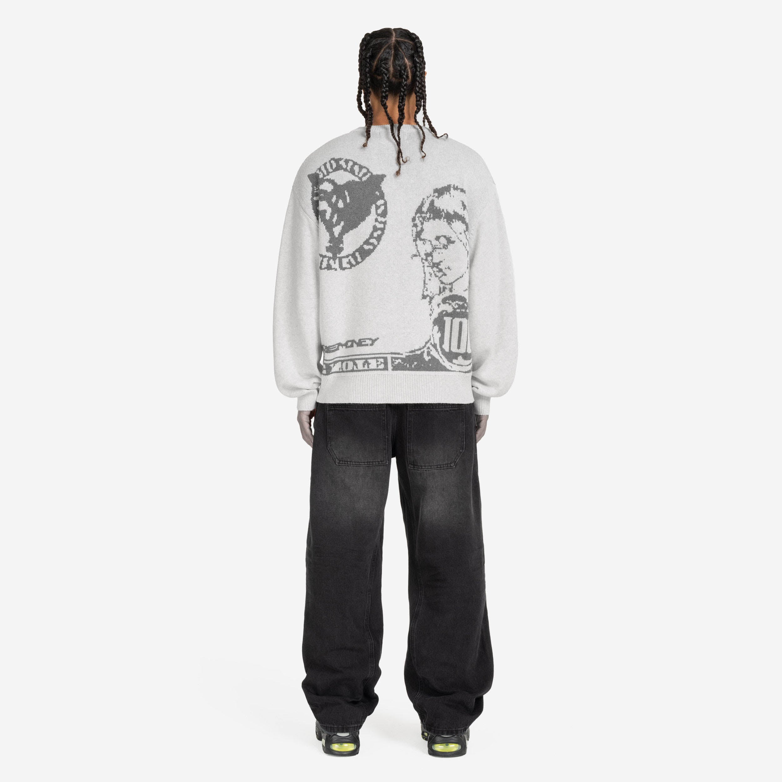 MORE BLESSINGS KNIT GREY