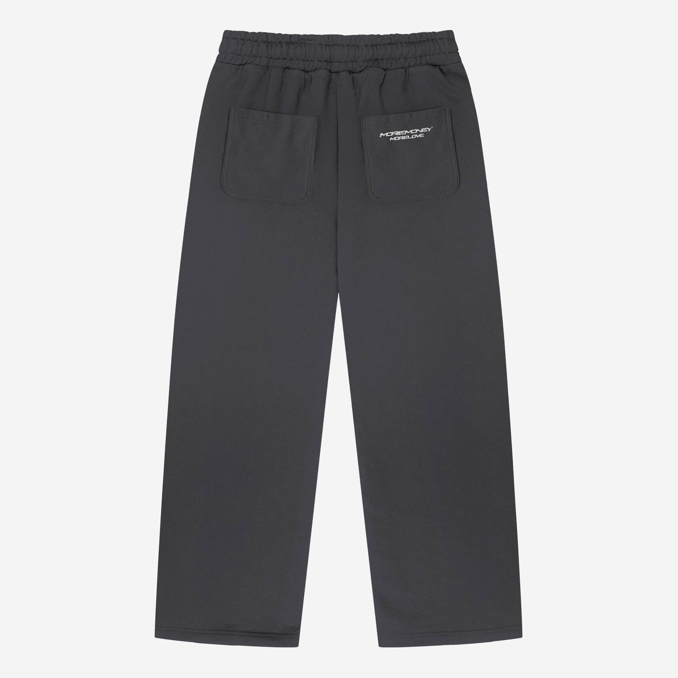 OPEN LEG JOGGER DARK GREY