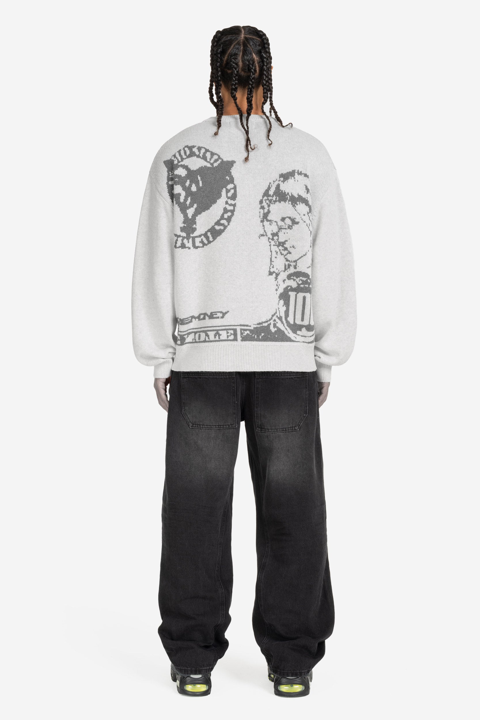 MORE BLESSINGS KNIT GREY