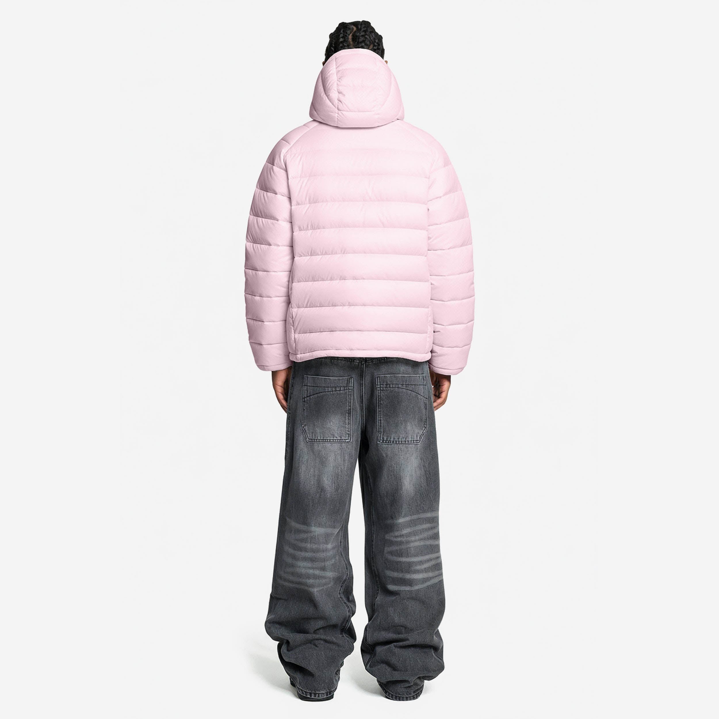 SLIM PUFFA JACKET PINK
