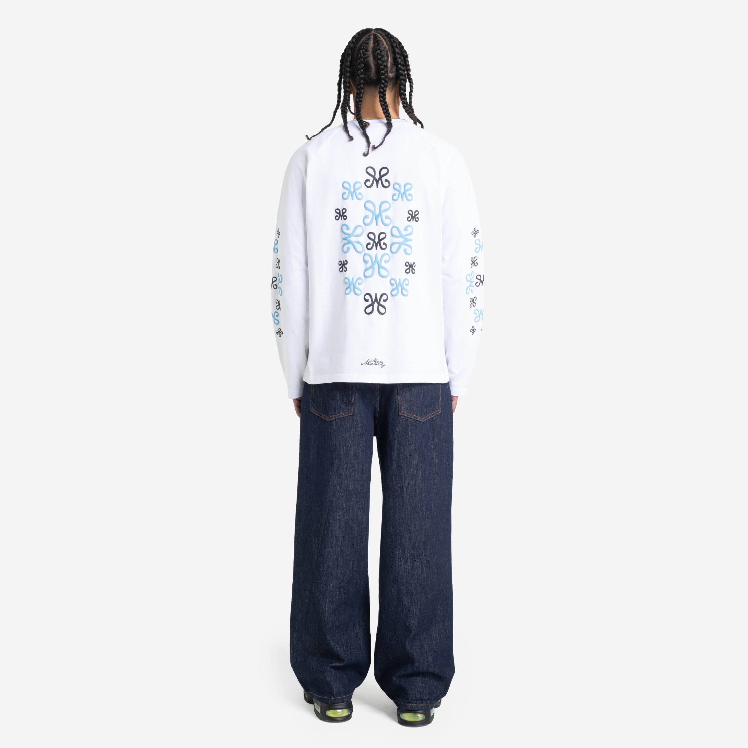 MONOGRAM LONGSLEEVE WHITE