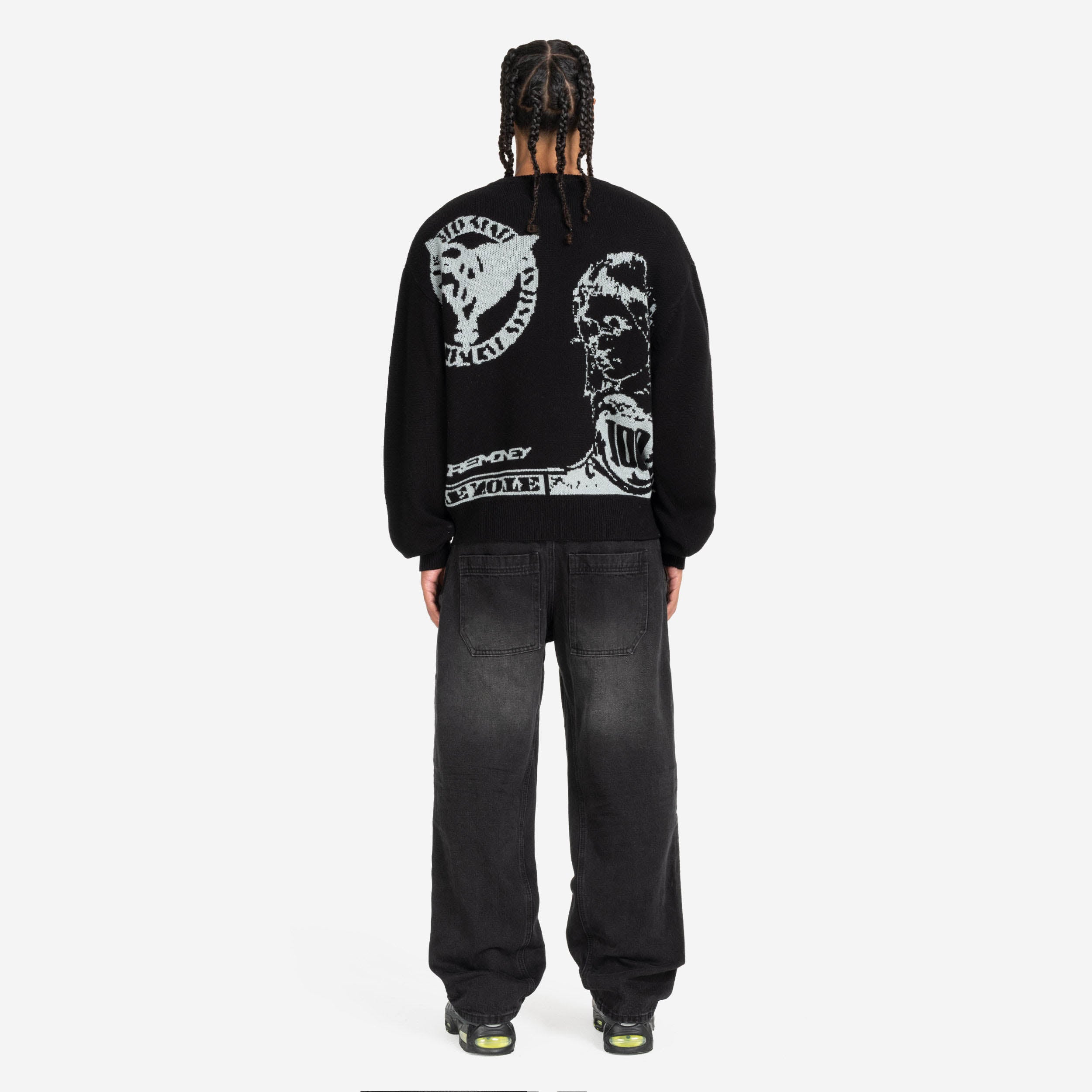 MORE BLESSINGS KNIT BLACK