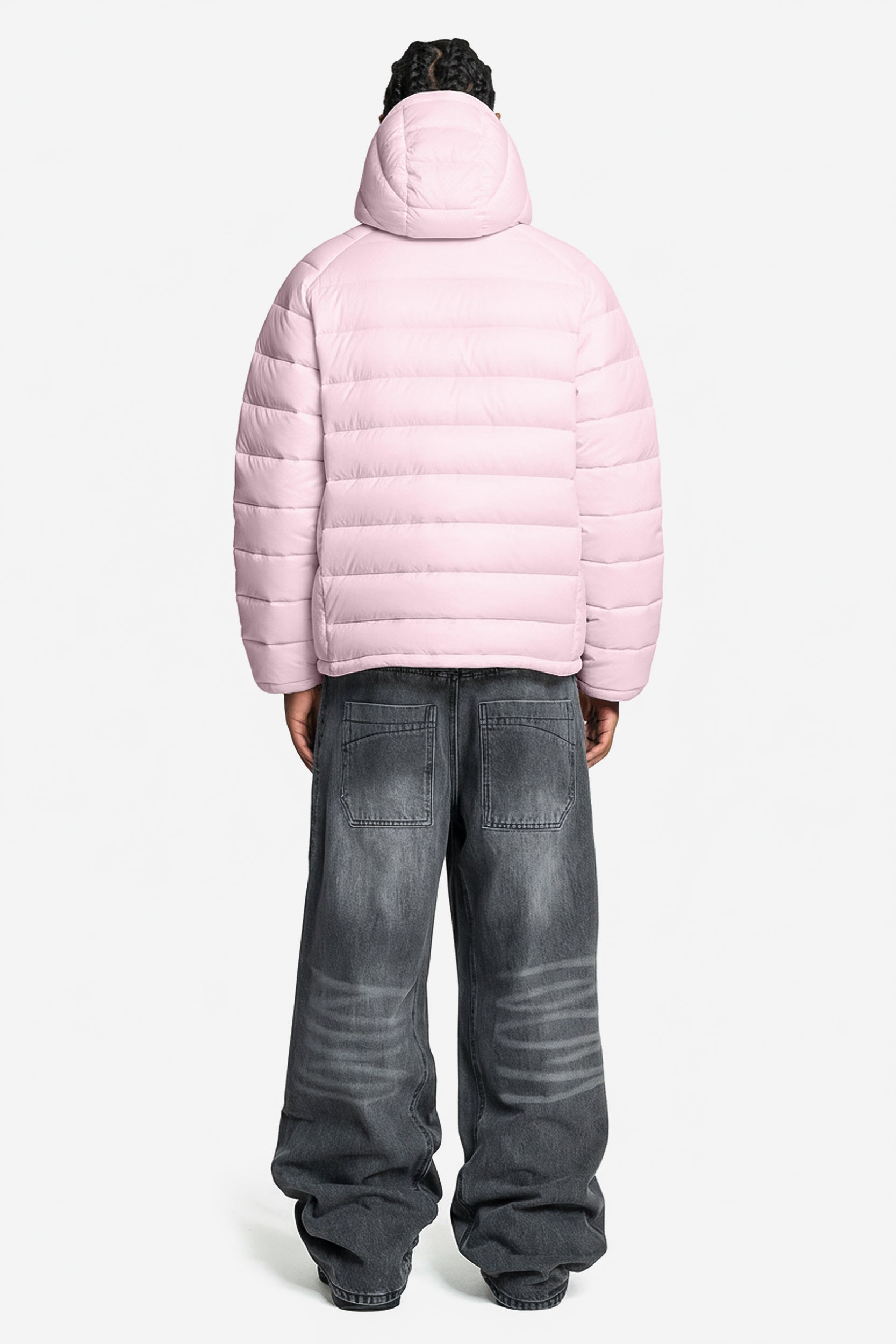 SLIM PUFFA JACKET PINK