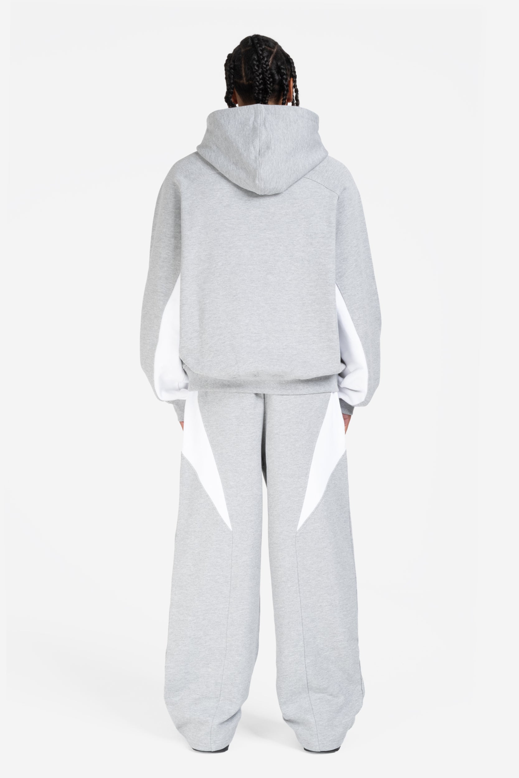 PANEL JOGGER GREY MELANGE
