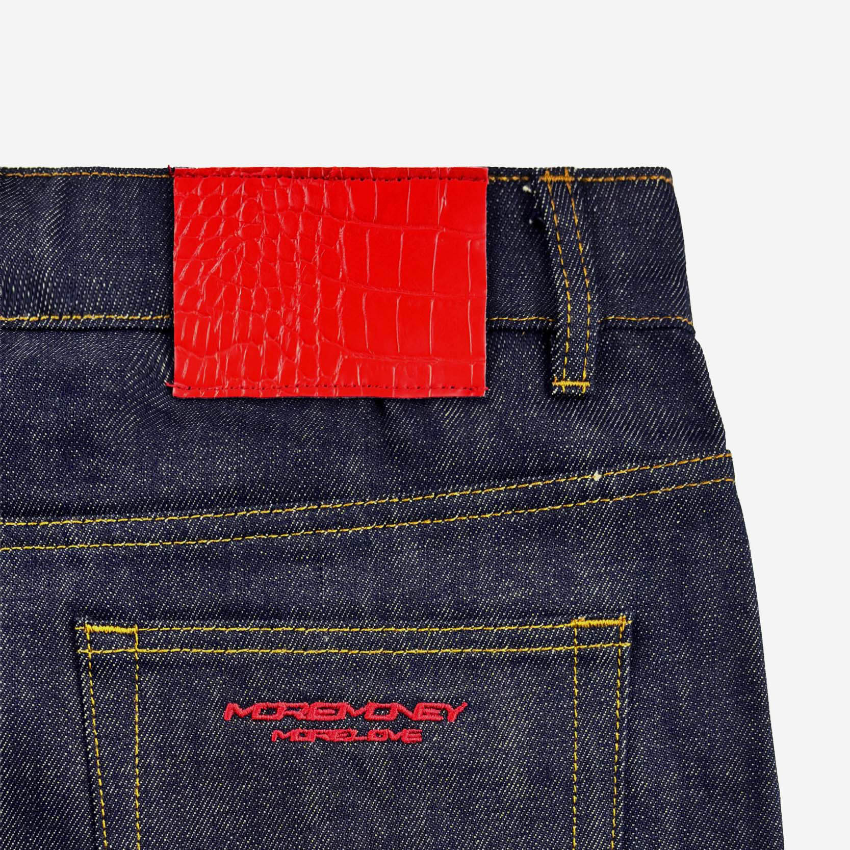 BASE JORTS RAW BLUE