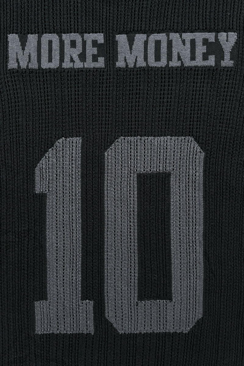 KNIT TEE JERSEY BLACK