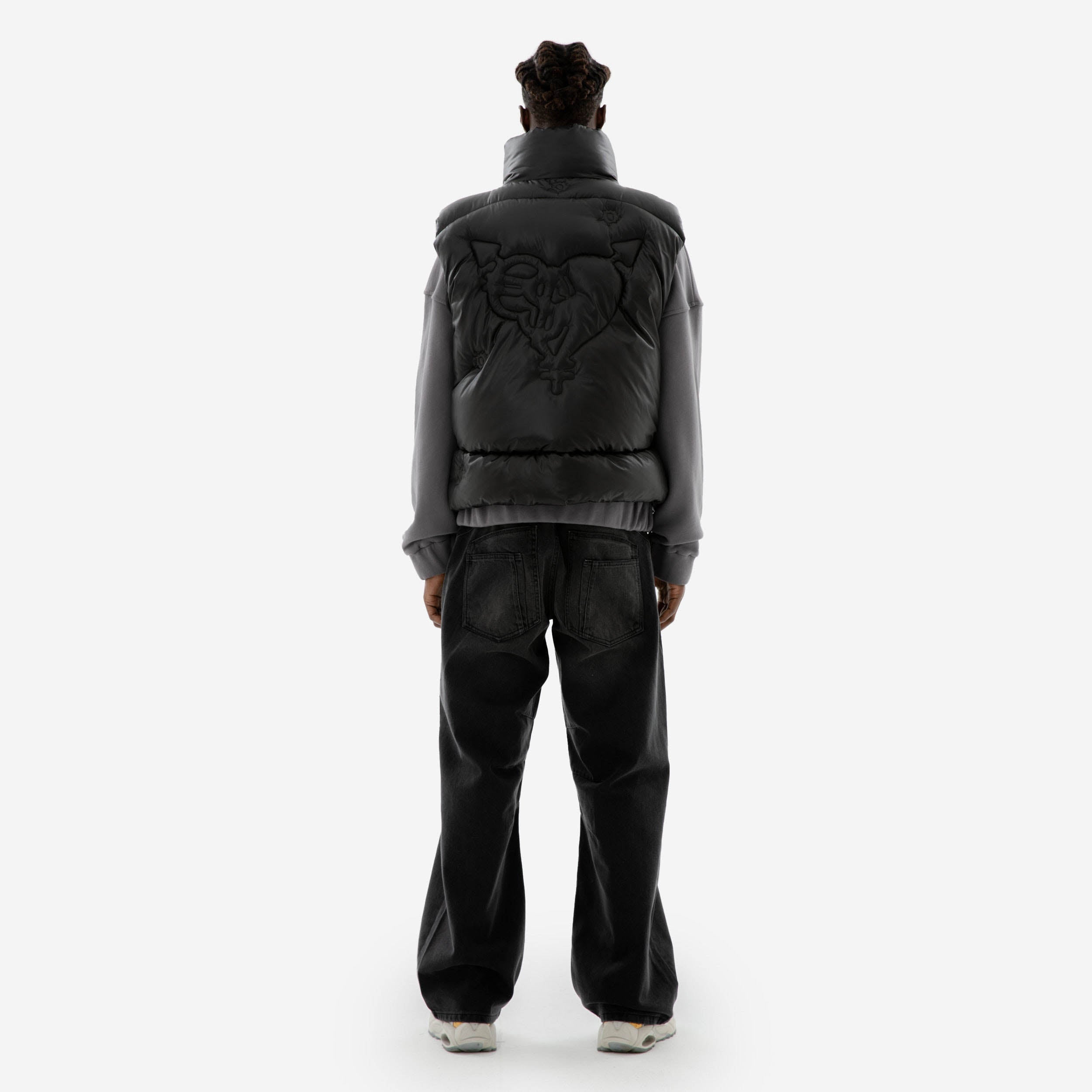 THE PUFFA VEST BLACK