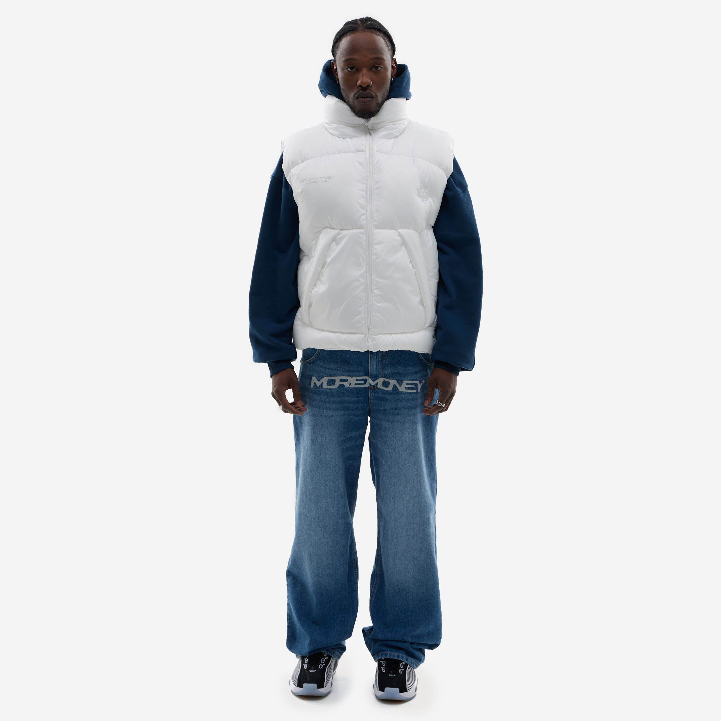 THE PUFFA VEST WHITE