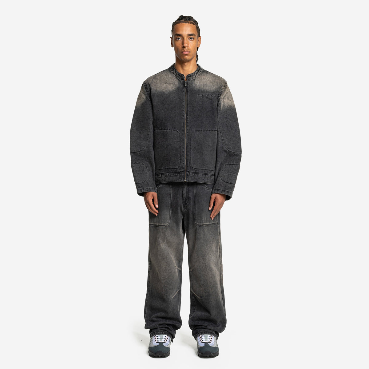 CRUSH DENIM BLACK WASHED