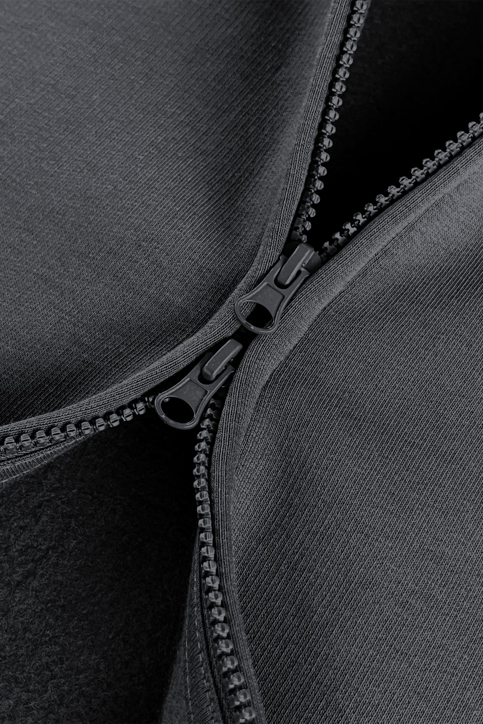 CLOUDS ZIP DARK GREY