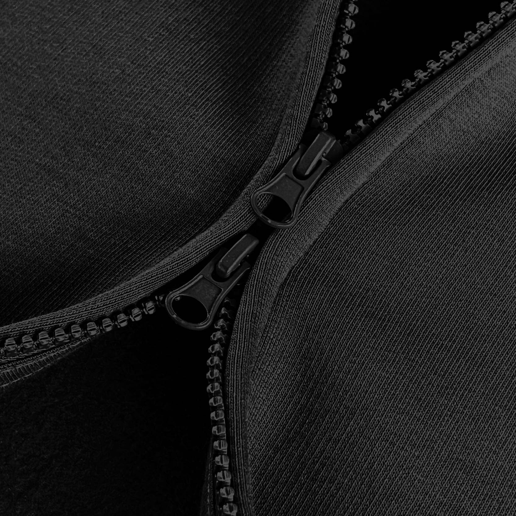CLOUDS ZIP BLACK