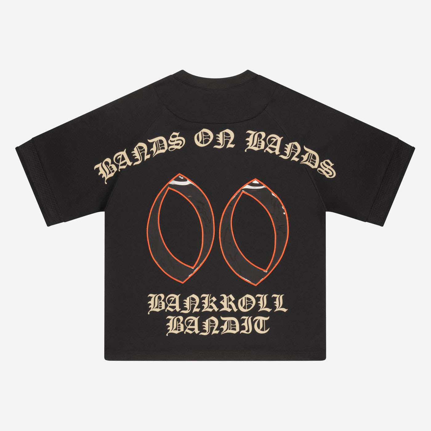 MORE MONEY MESH JERSEY BLACK