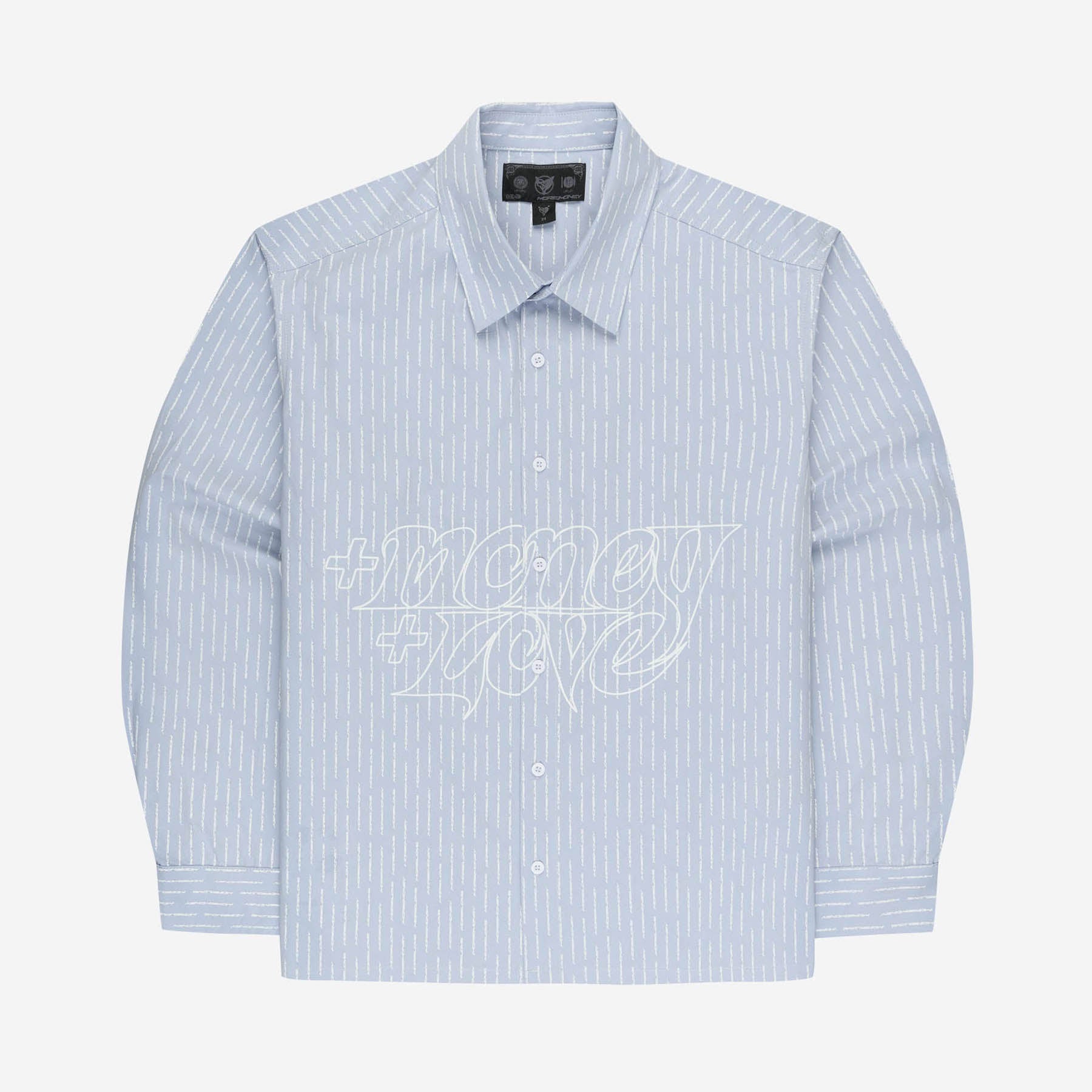 LONG-SLEEVE SHIRT BLUE
