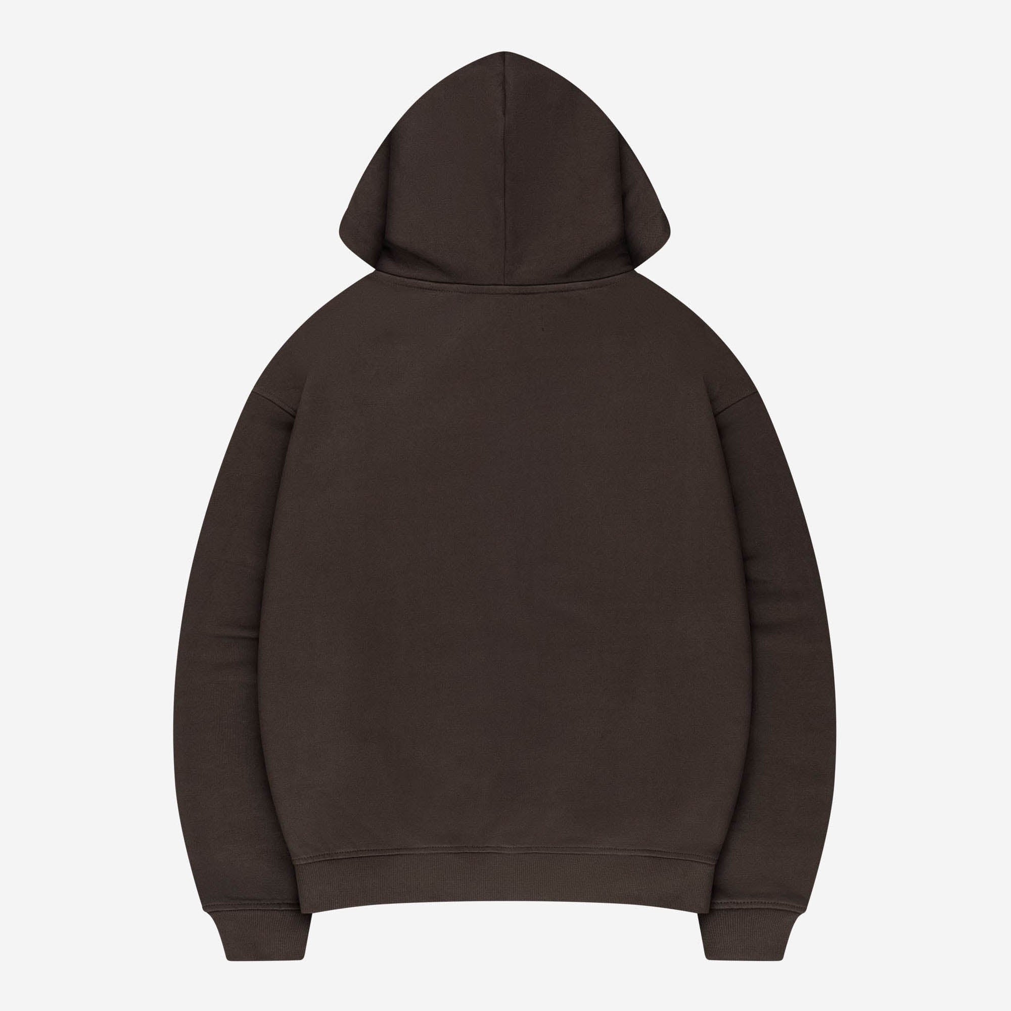 WET DREAM HOODIE DARK BROWN