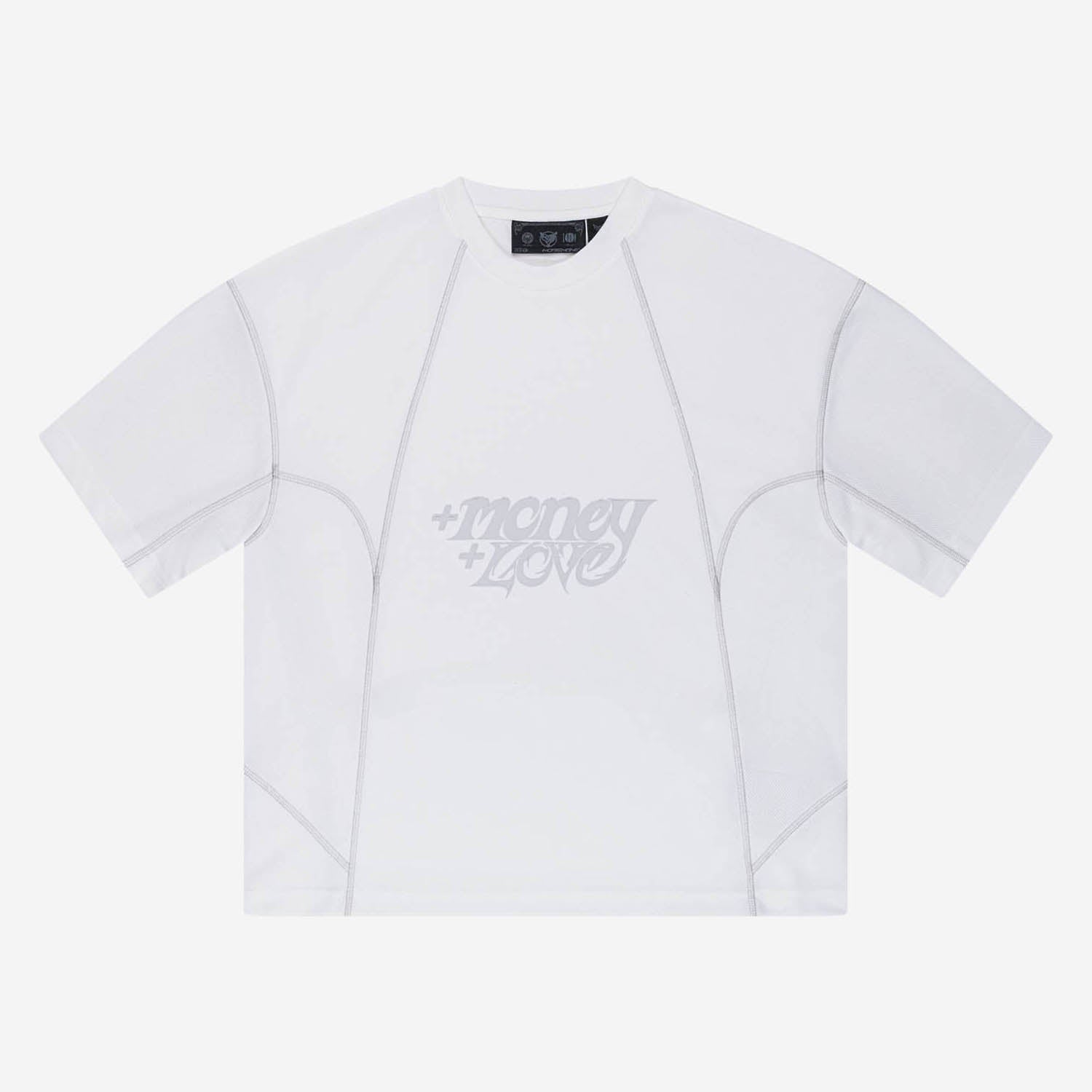 FLATLOCK JERSEY WHITE