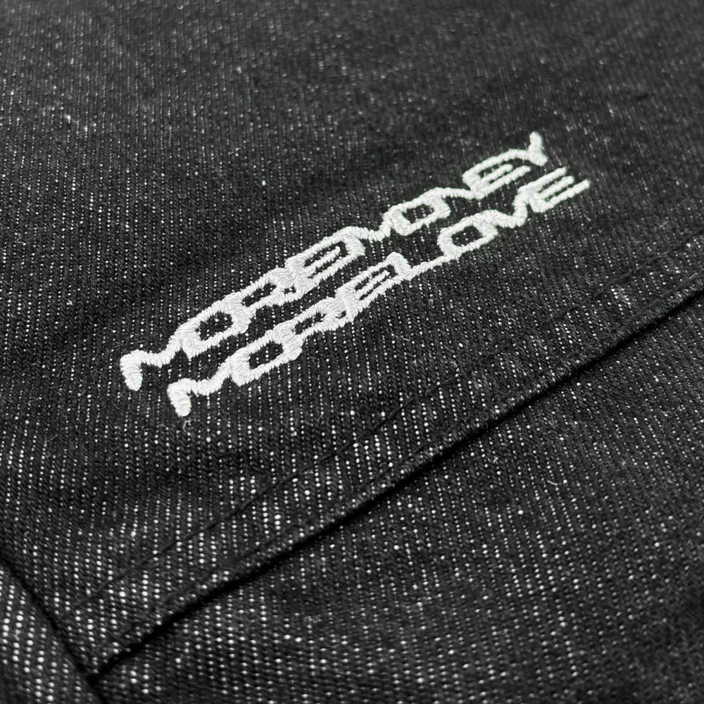 UTILITY DENIM JACKET BLACK IRON