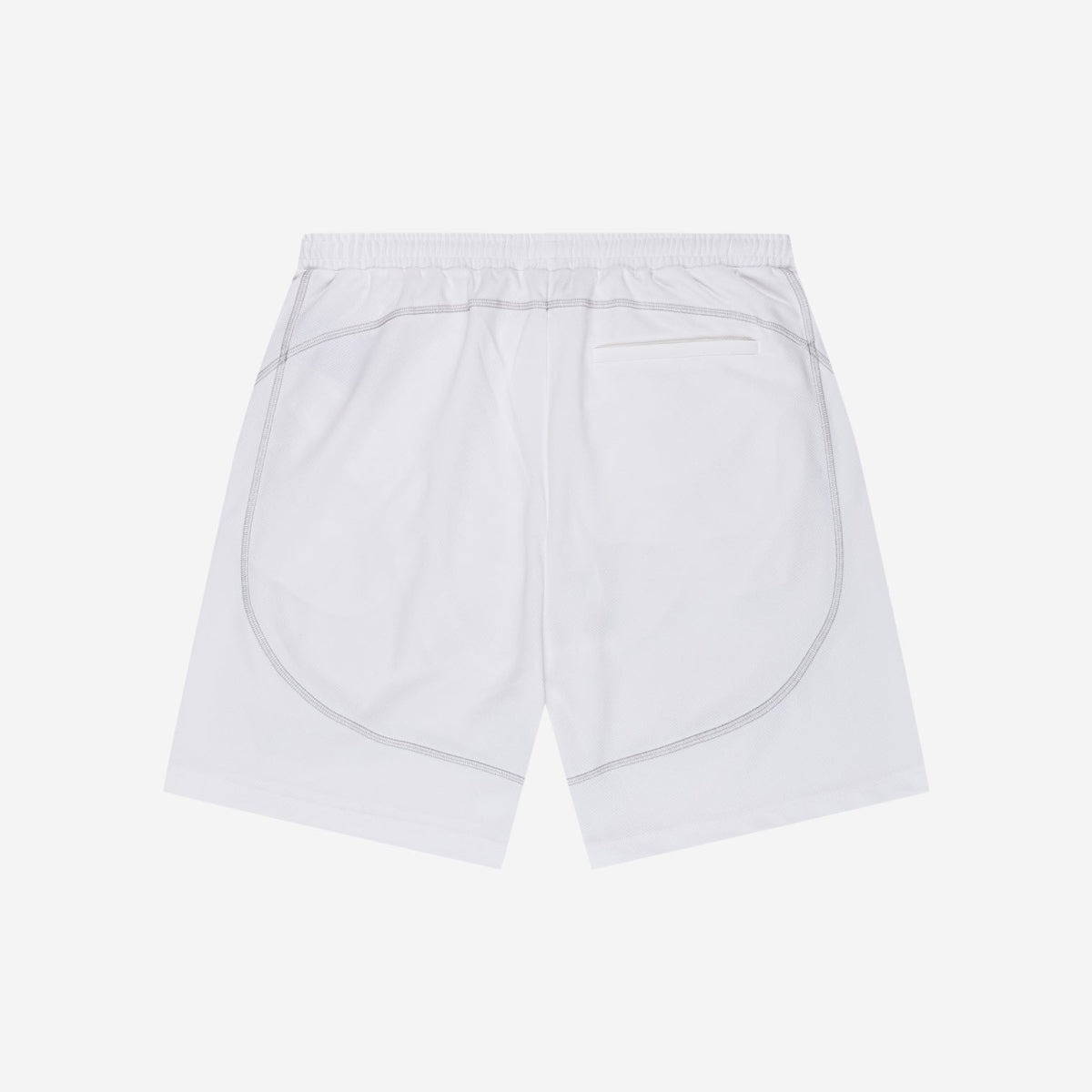 FLATLOCK SHORTS WHITE