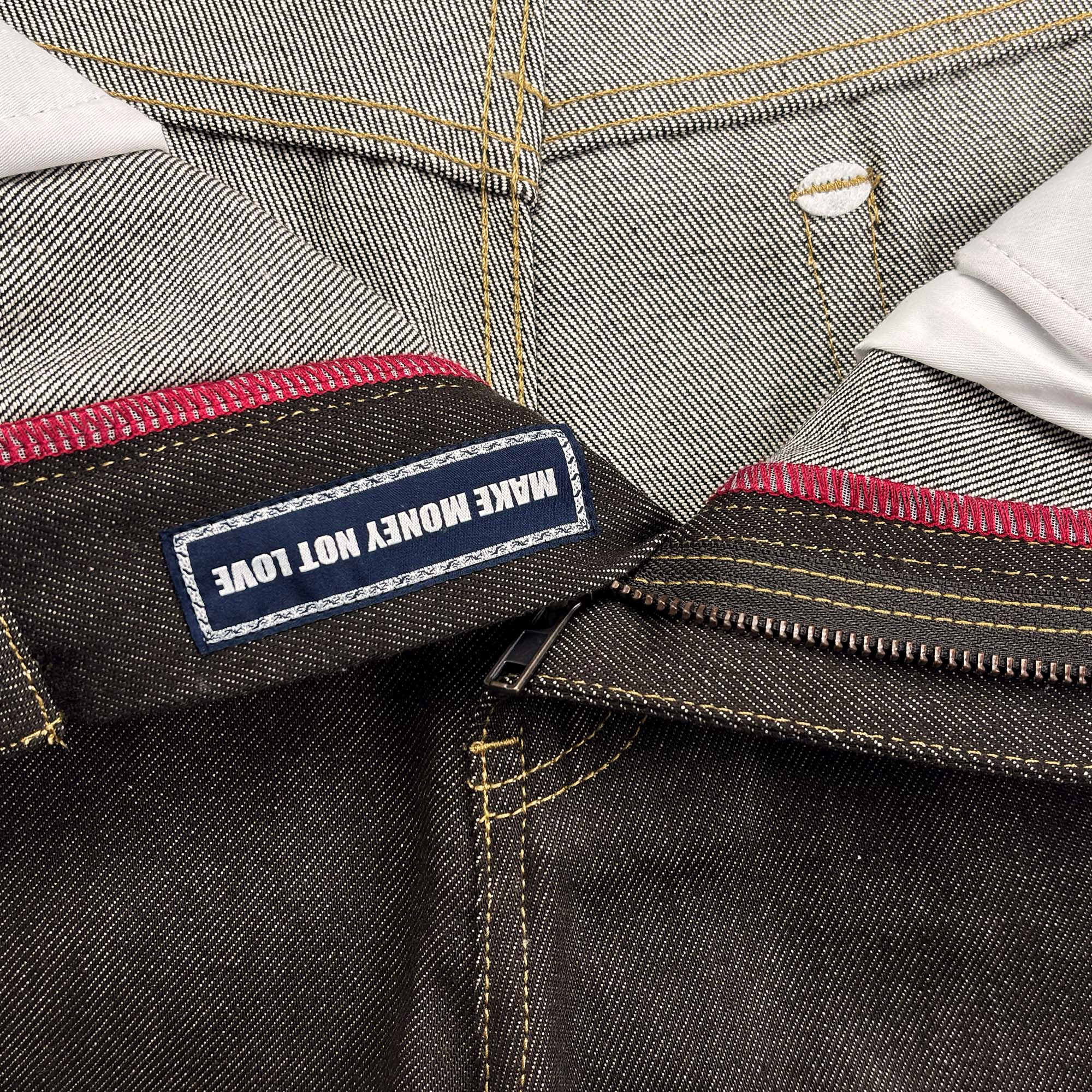 RAW BASE DENIM BROWN