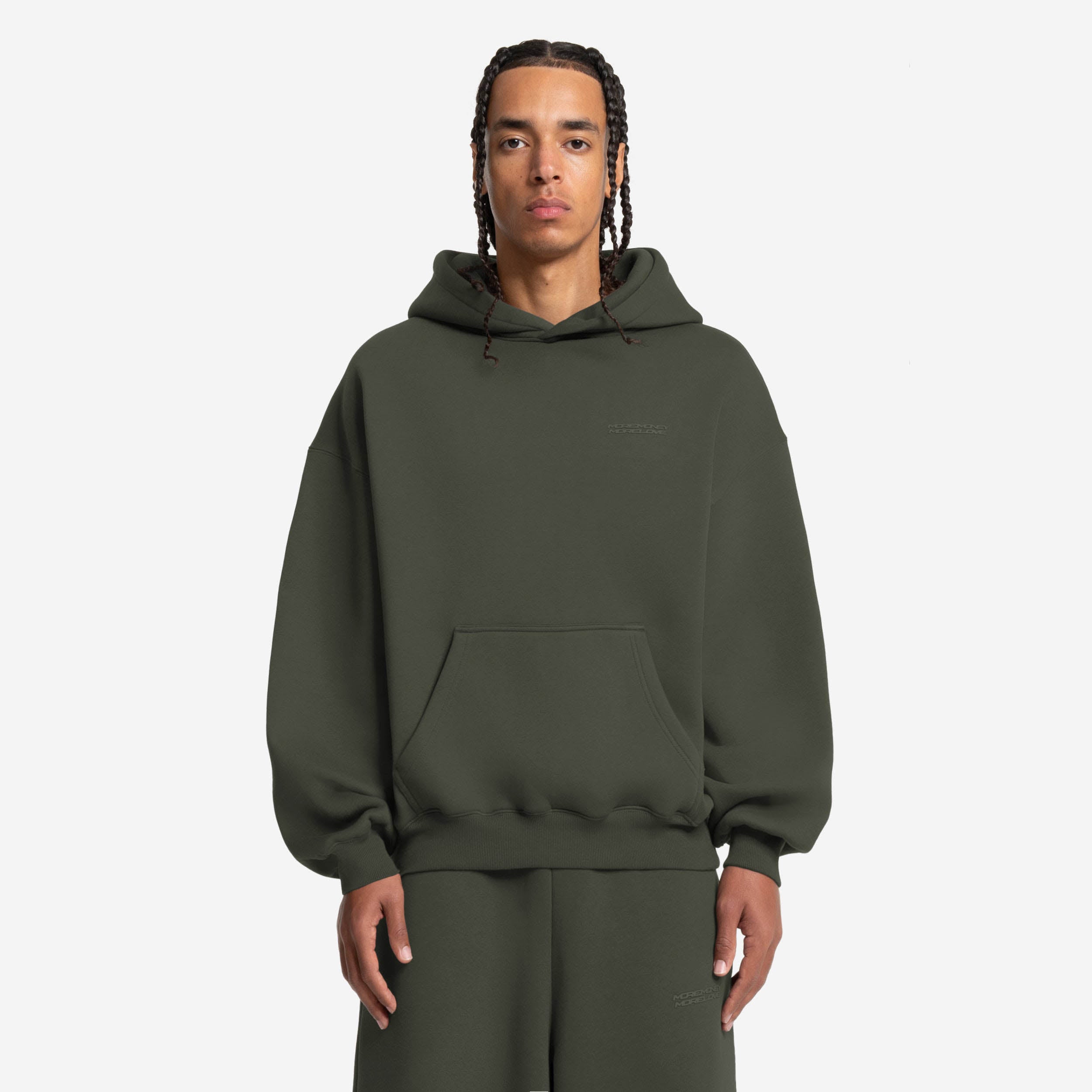 CLOUDS HOODIE OLIVE