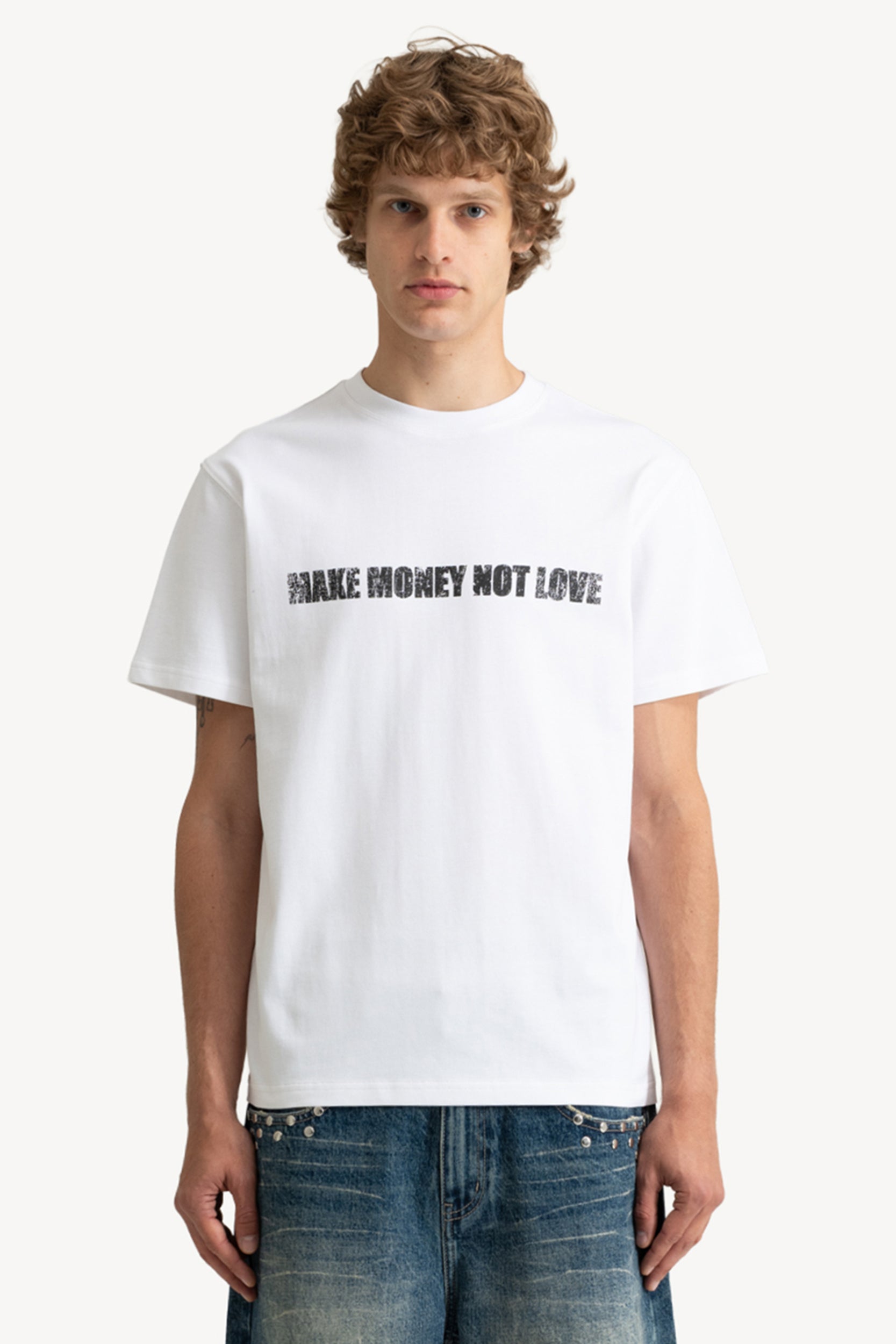 MAKE MONEY TEE WHITE