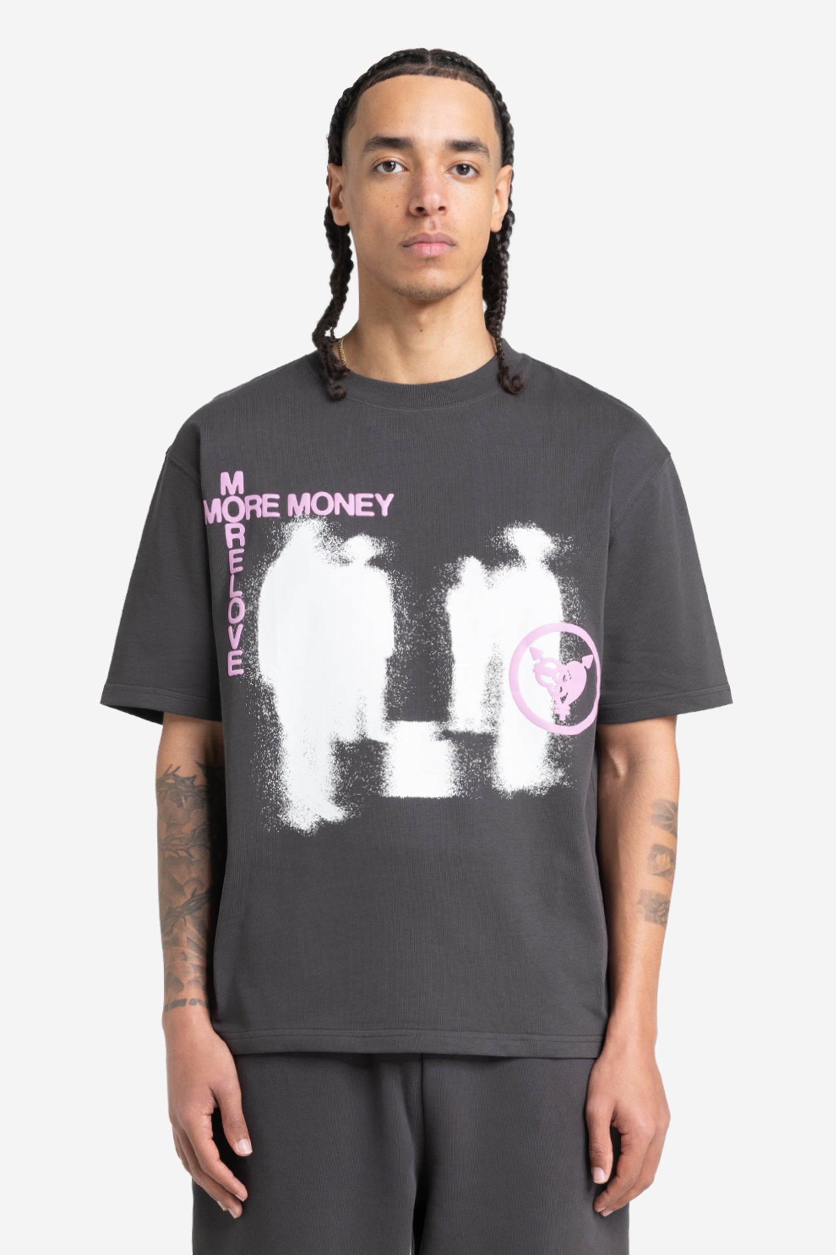 LOST BOND TEE DARK GREY