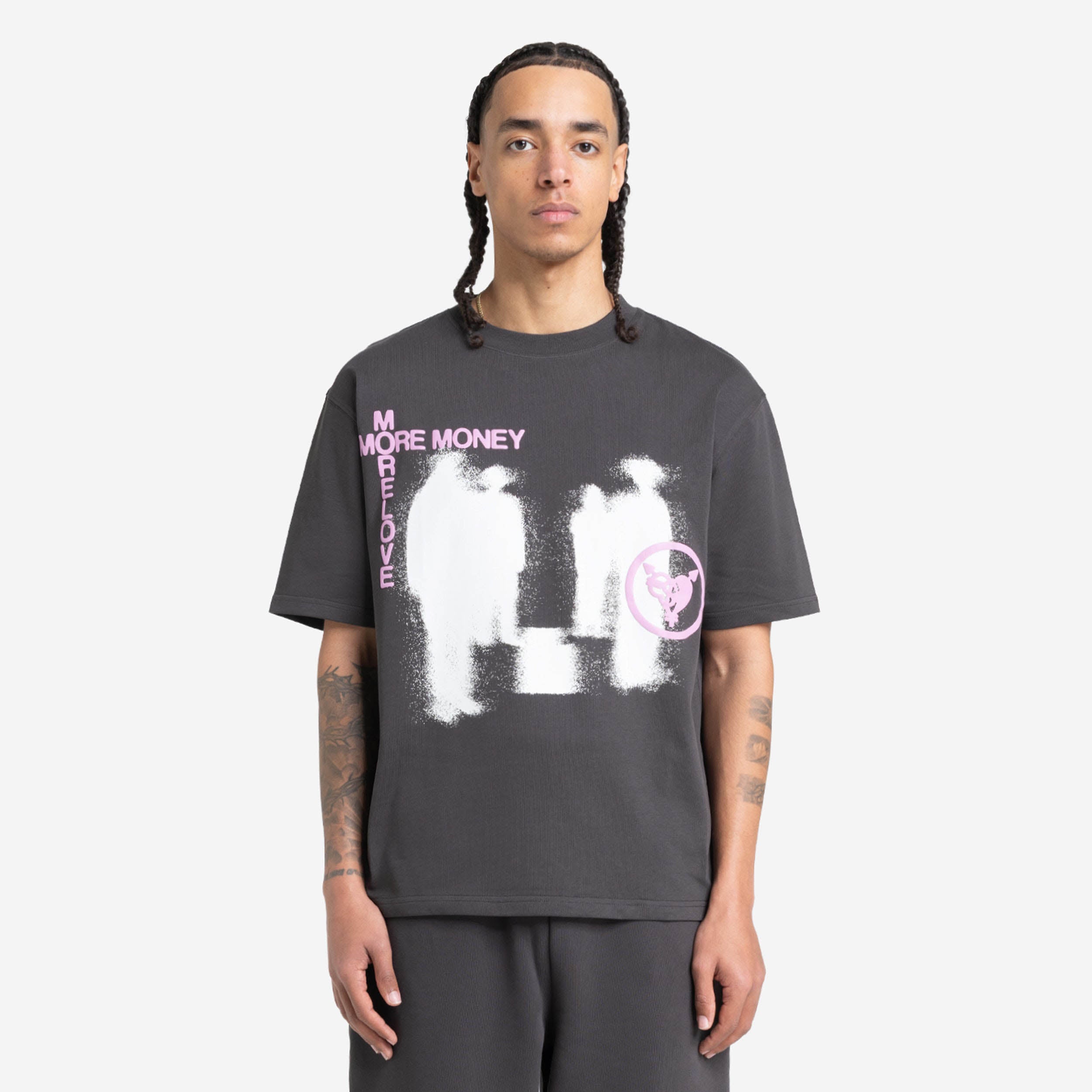 LOST BOND TEE DARK GREY