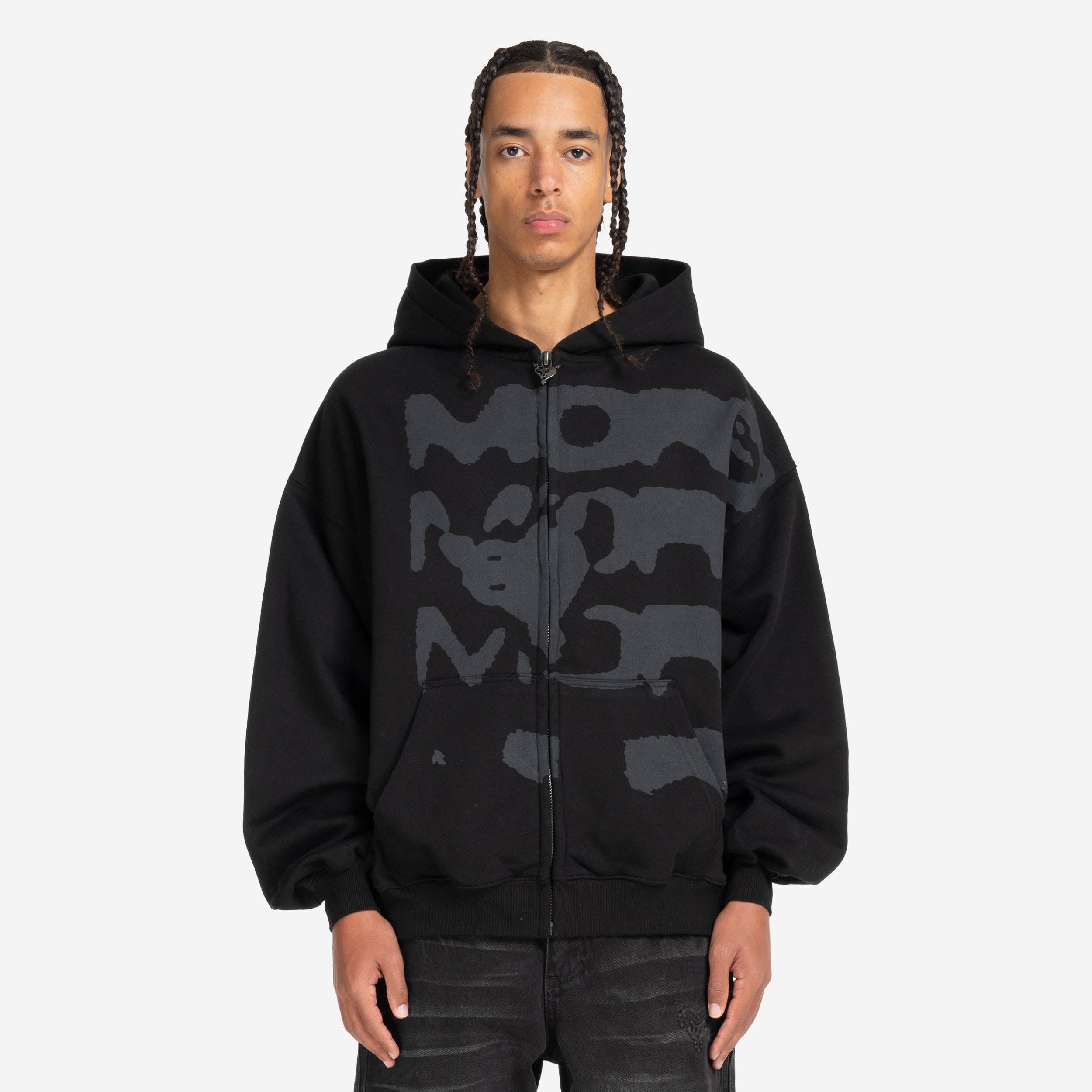 RADIANT CASH ZIP ALL BLACK