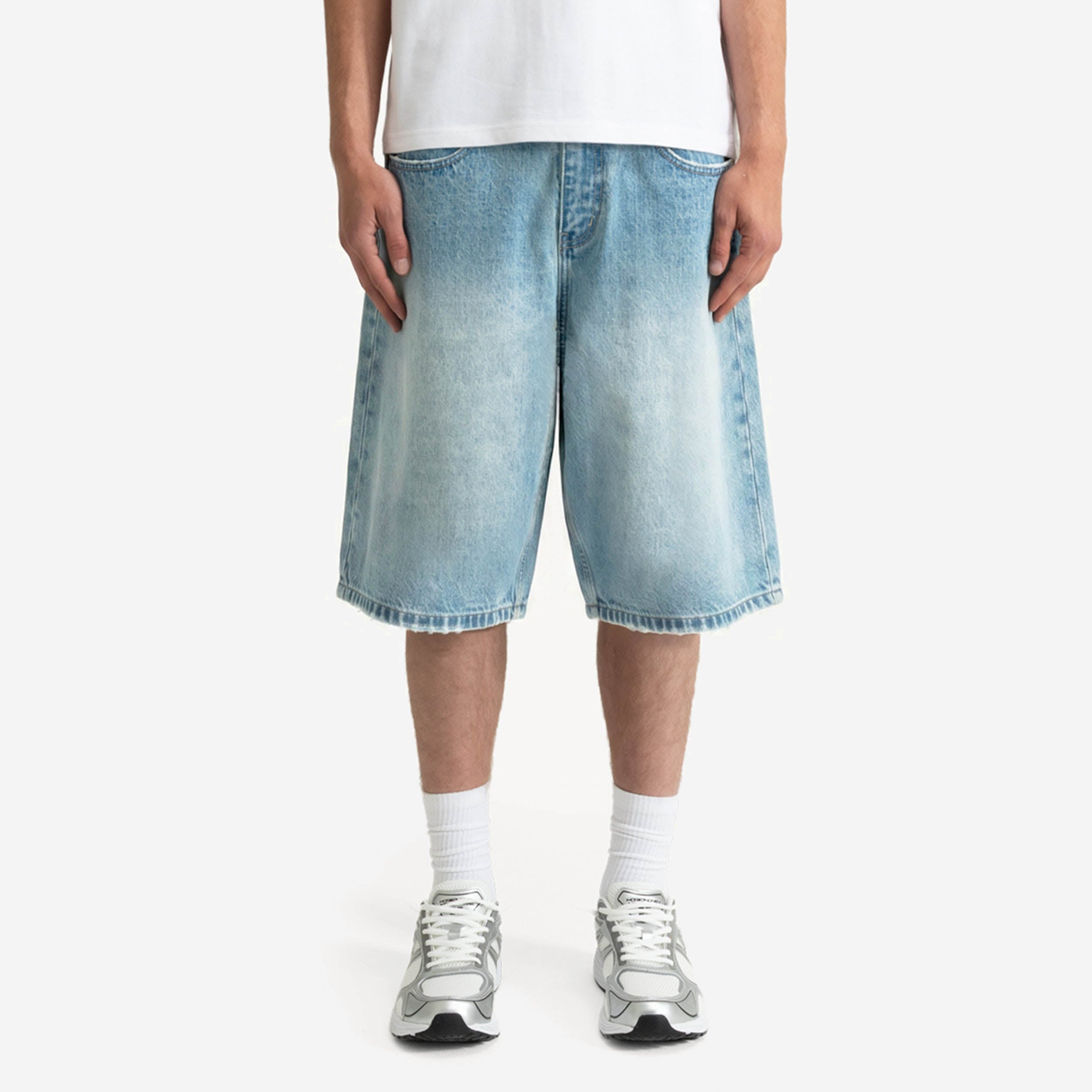 DIVISION JORTS LIGHT BLUE