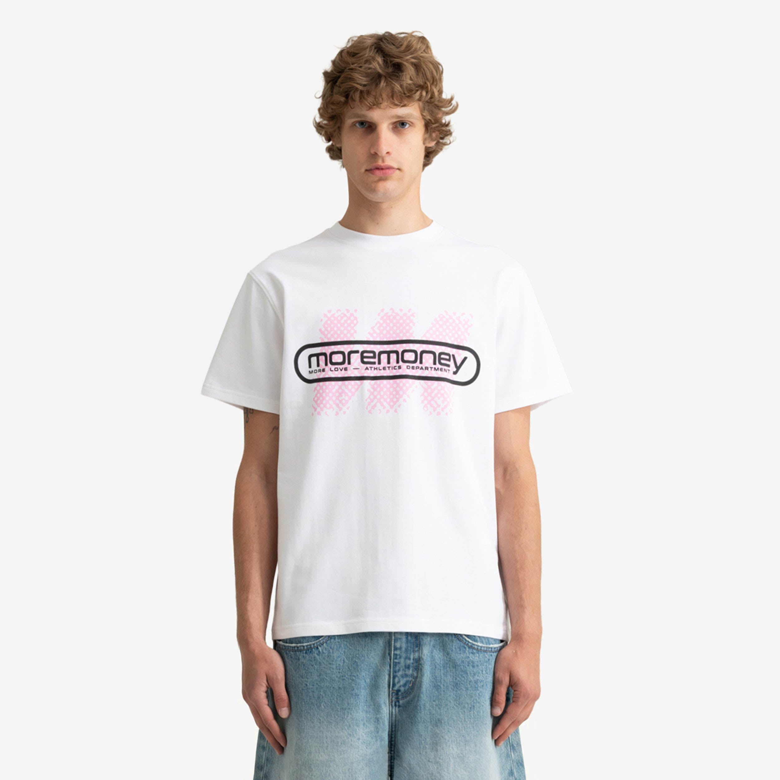 ATHLETICS DEPT. TEE WHITE