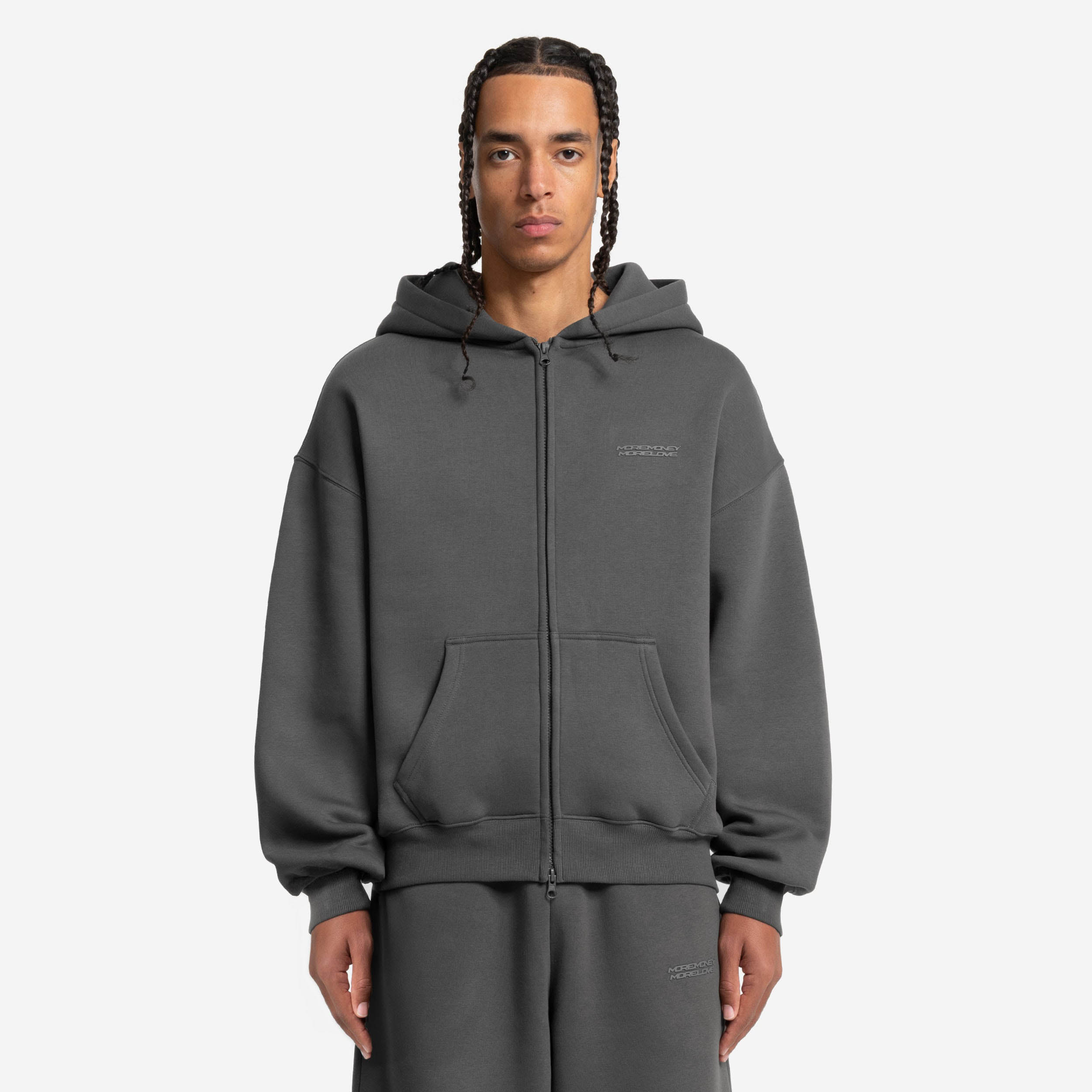 CLOUDS ZIP DARK GREY