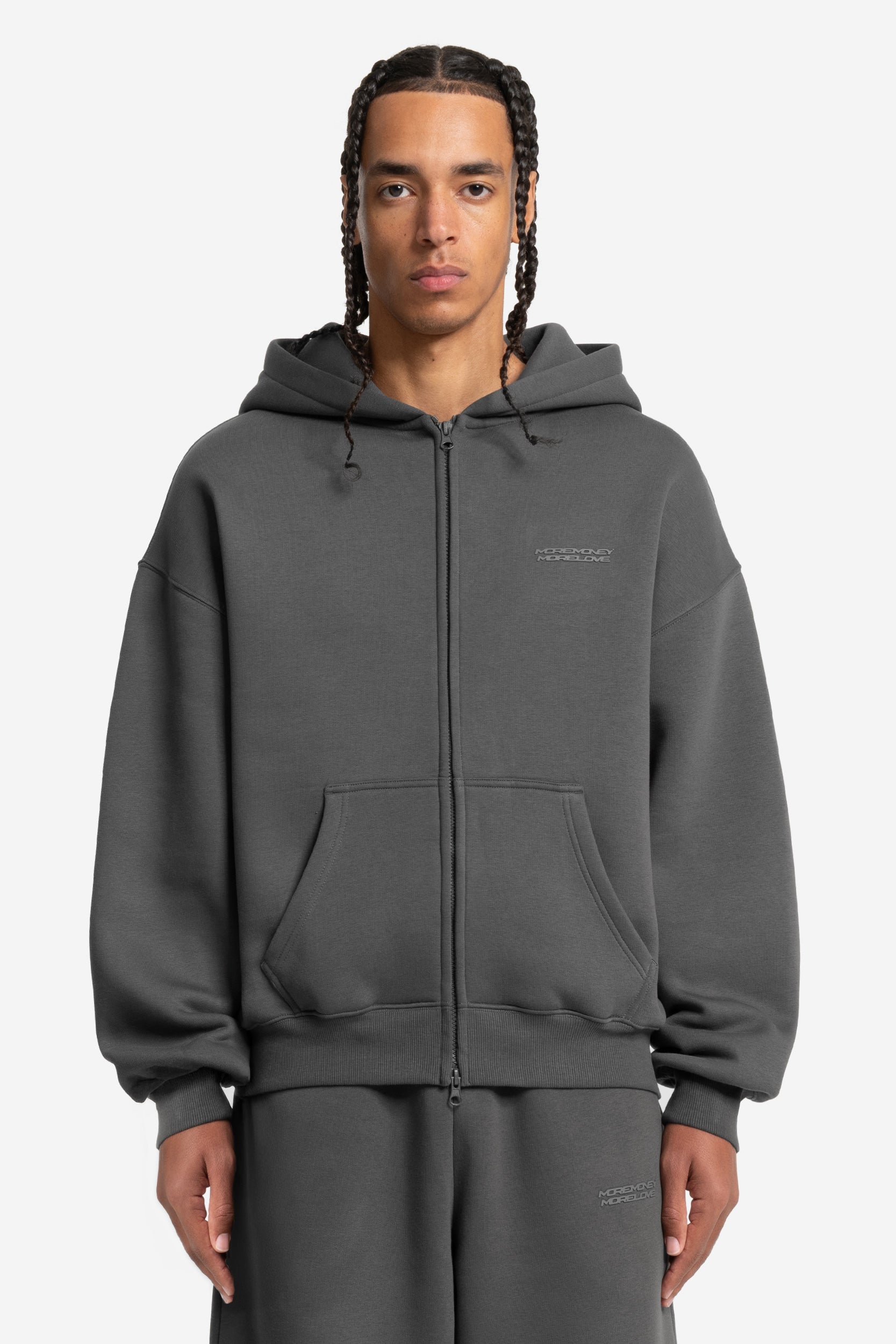 CLOUDS ZIP DARK GREY