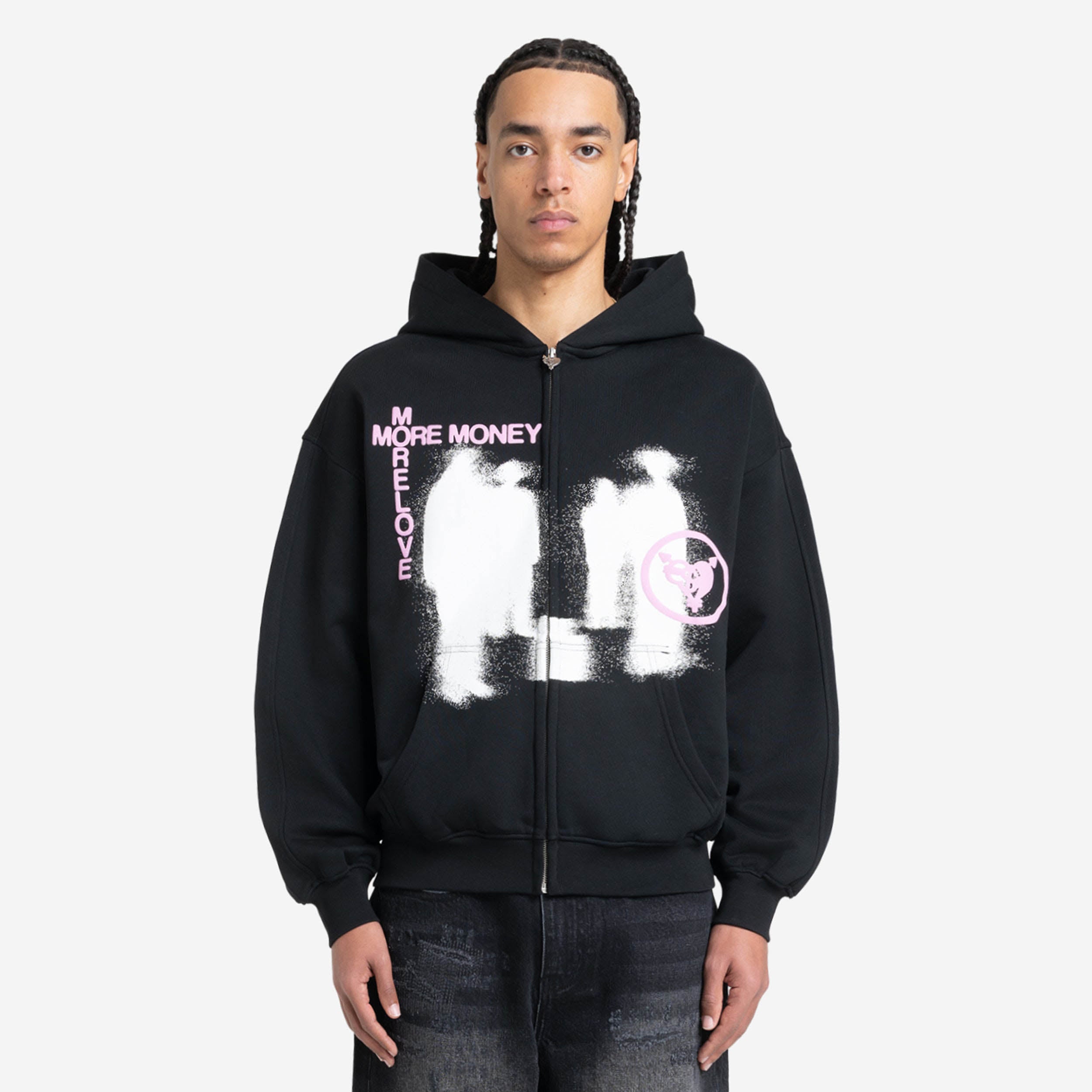 LOST BOND ZIP BLACK
