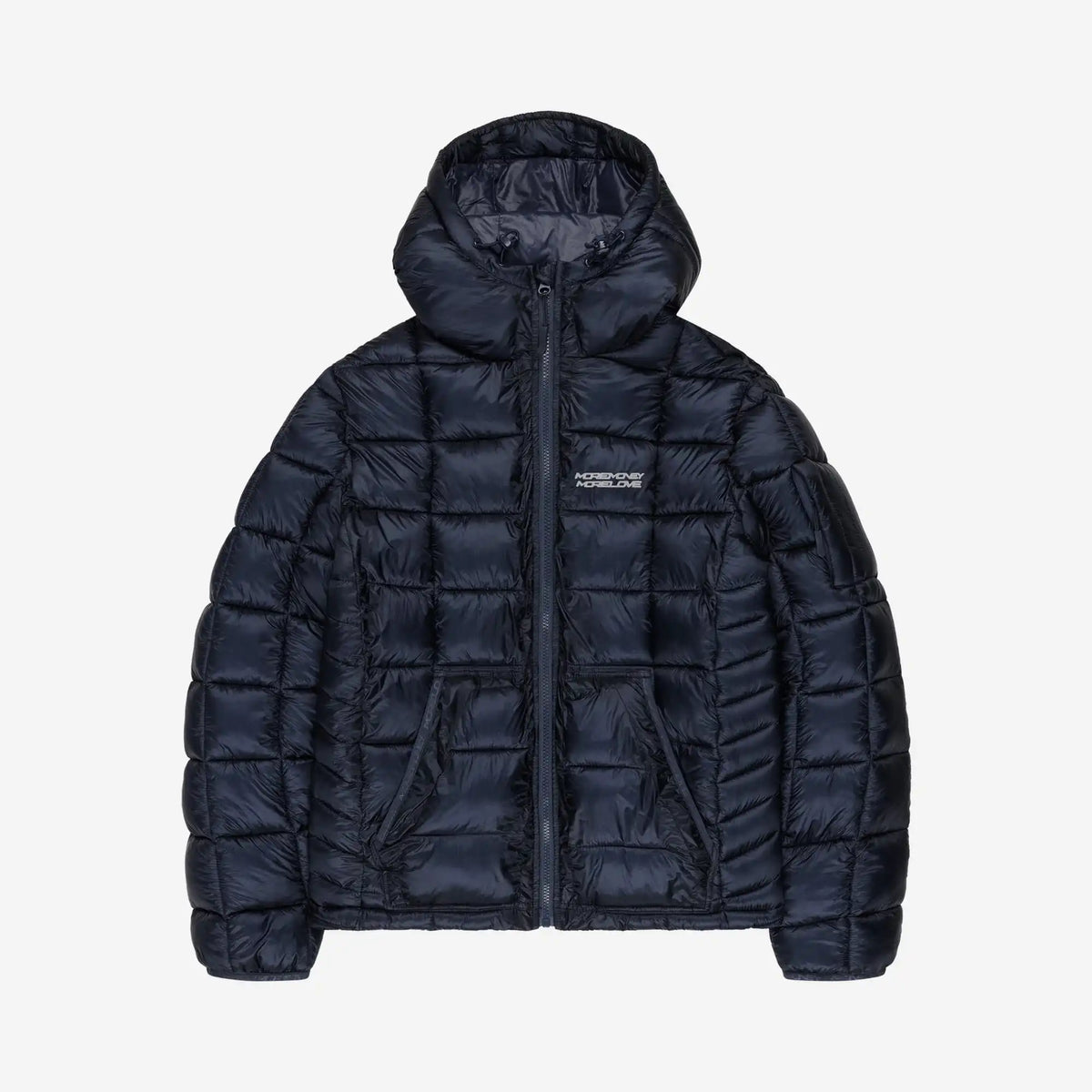 MORE MONEY SLIM PUFFER NAVY