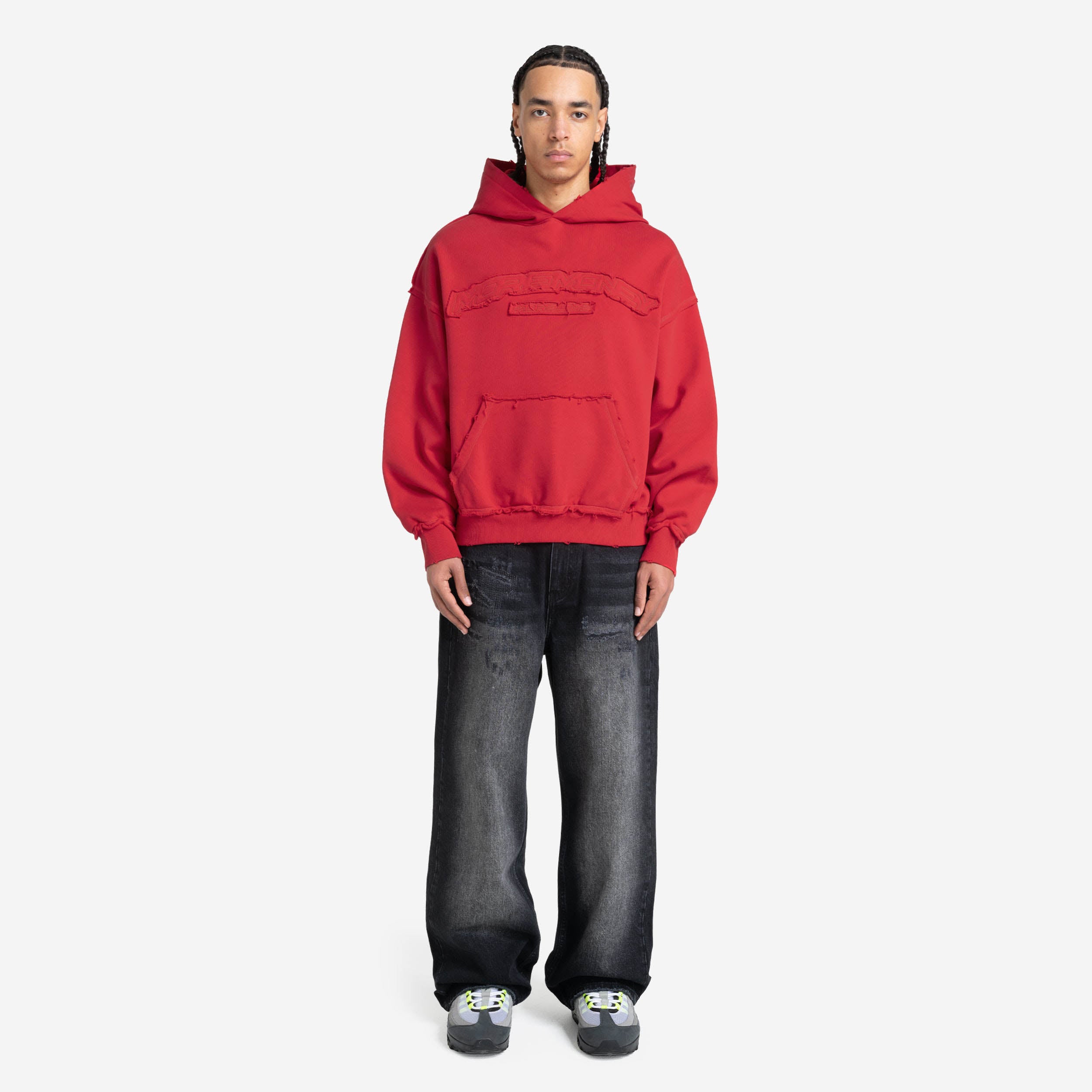ROUGH HOODIE RED