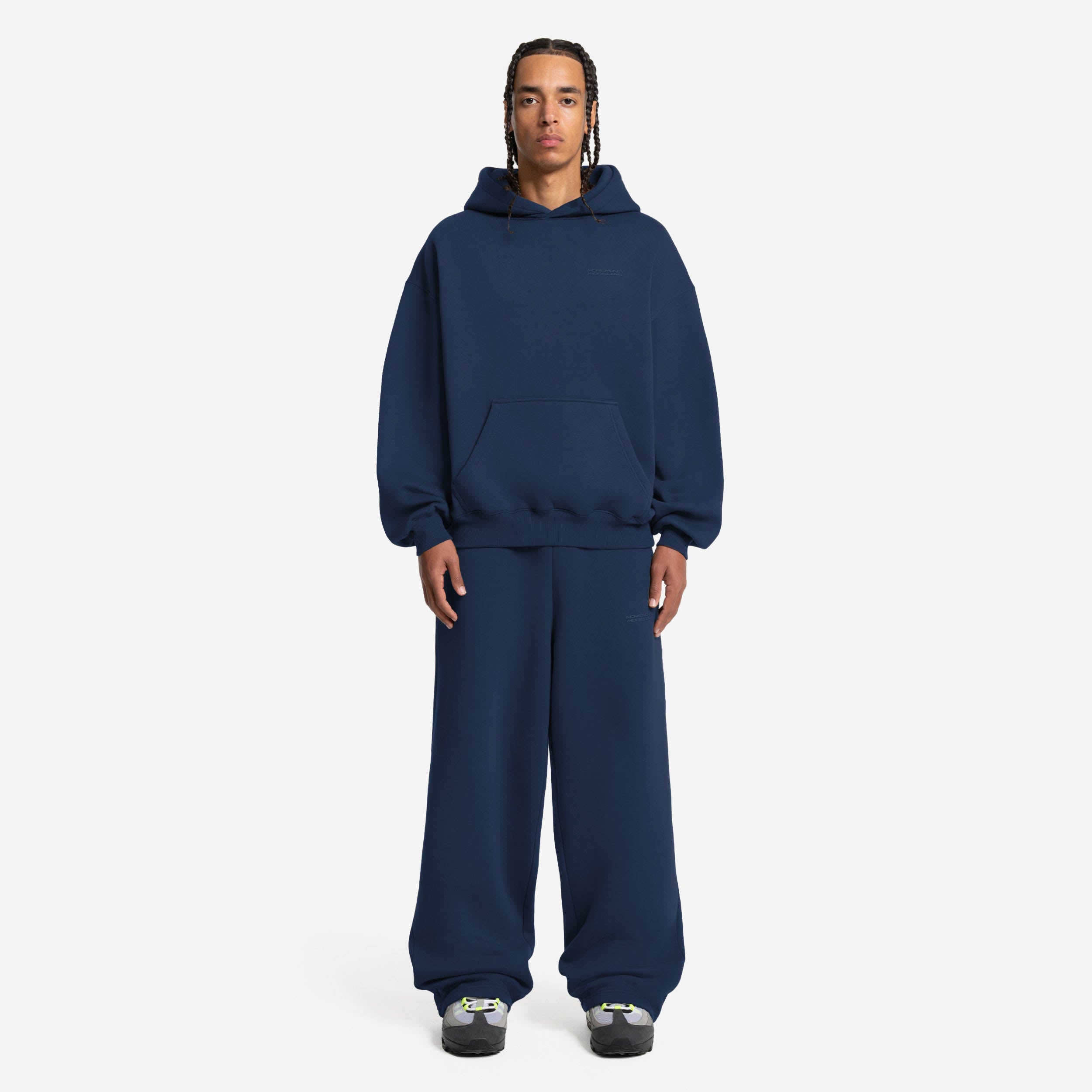 CLOUDS HOODIE NAVY