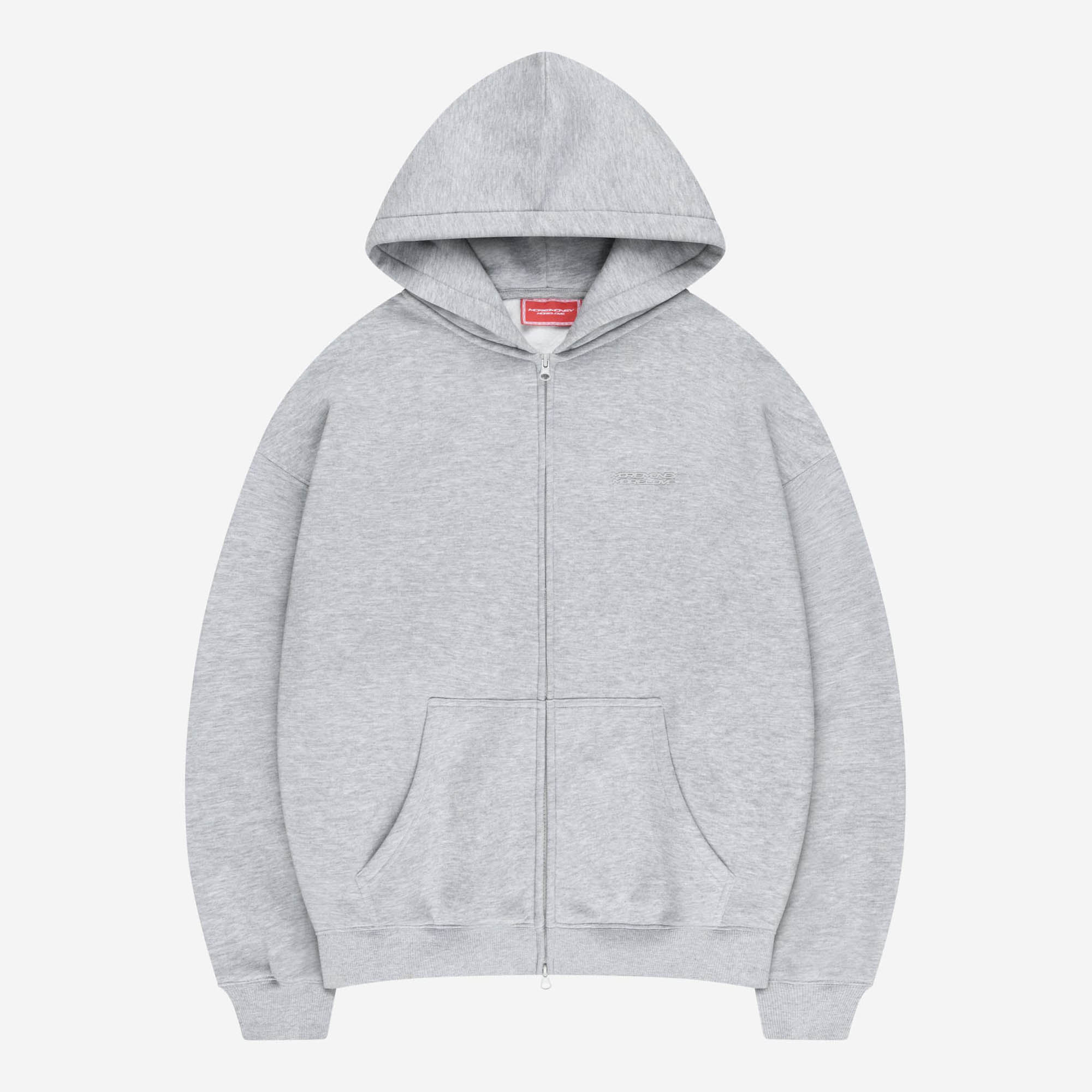 CLOUDS ZIP GREY MELANGE