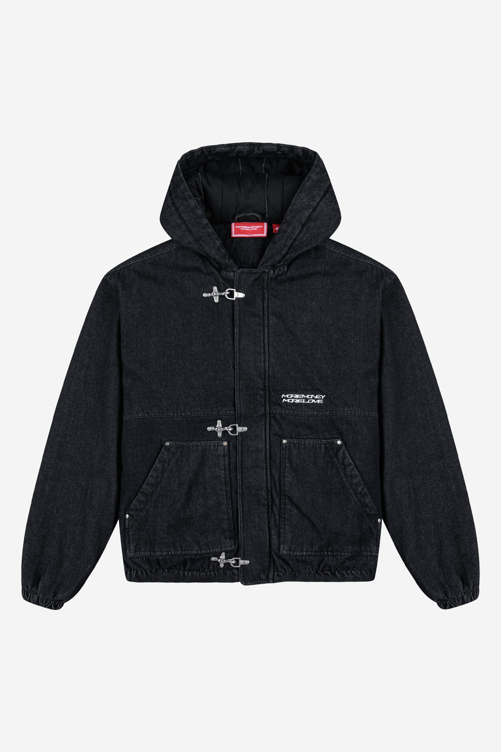 UTILITY DENIM JACKET BLACK IRON