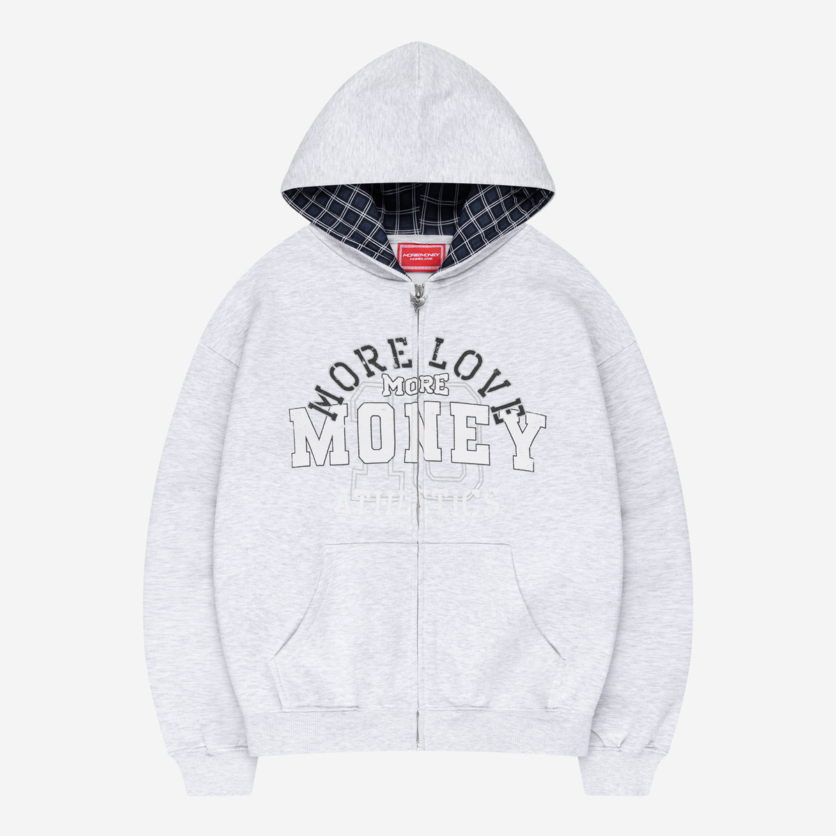 ATHL. HOODIE + JOGGER HEATHER GREY SET