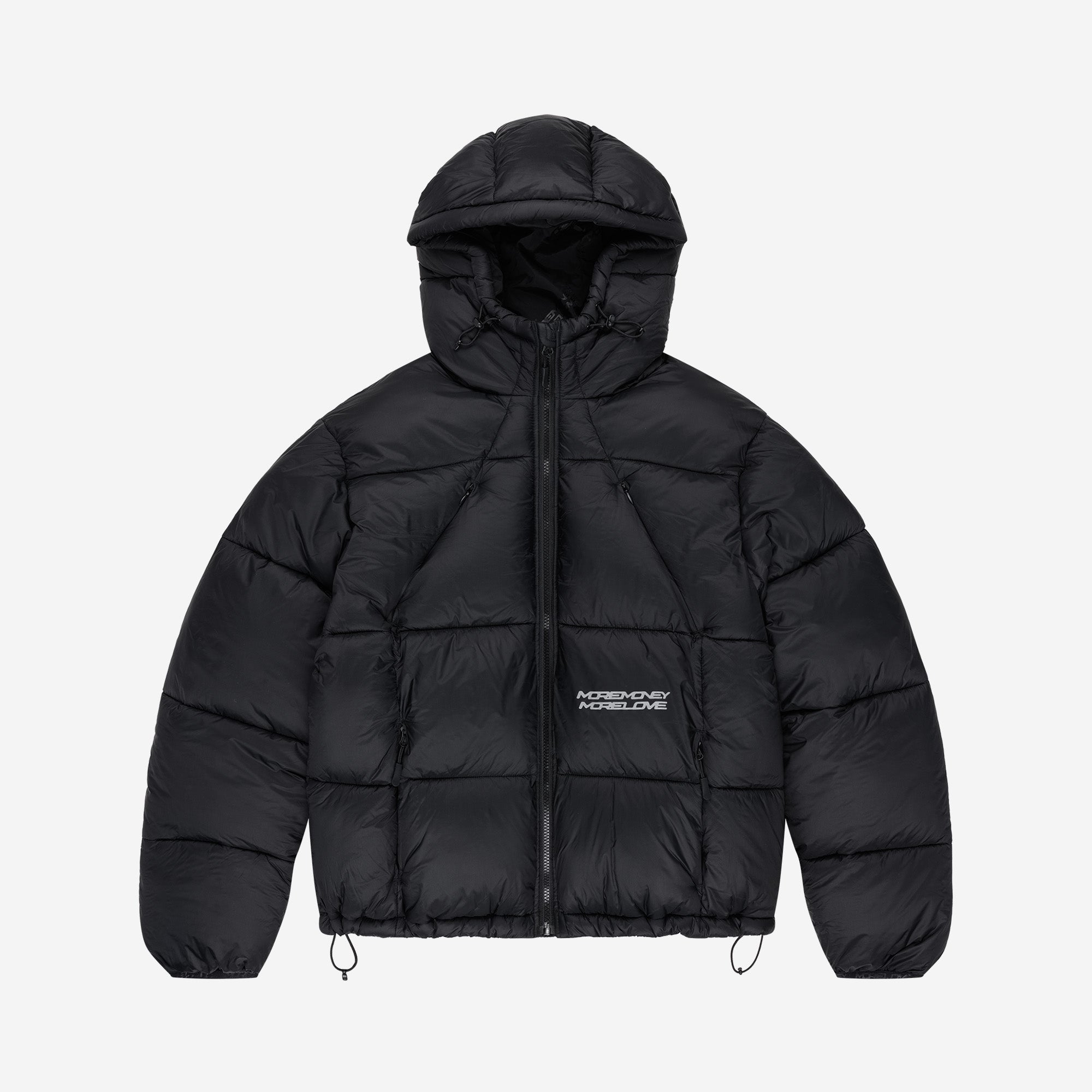 MORE MONEY BIG PUFFER BLACK