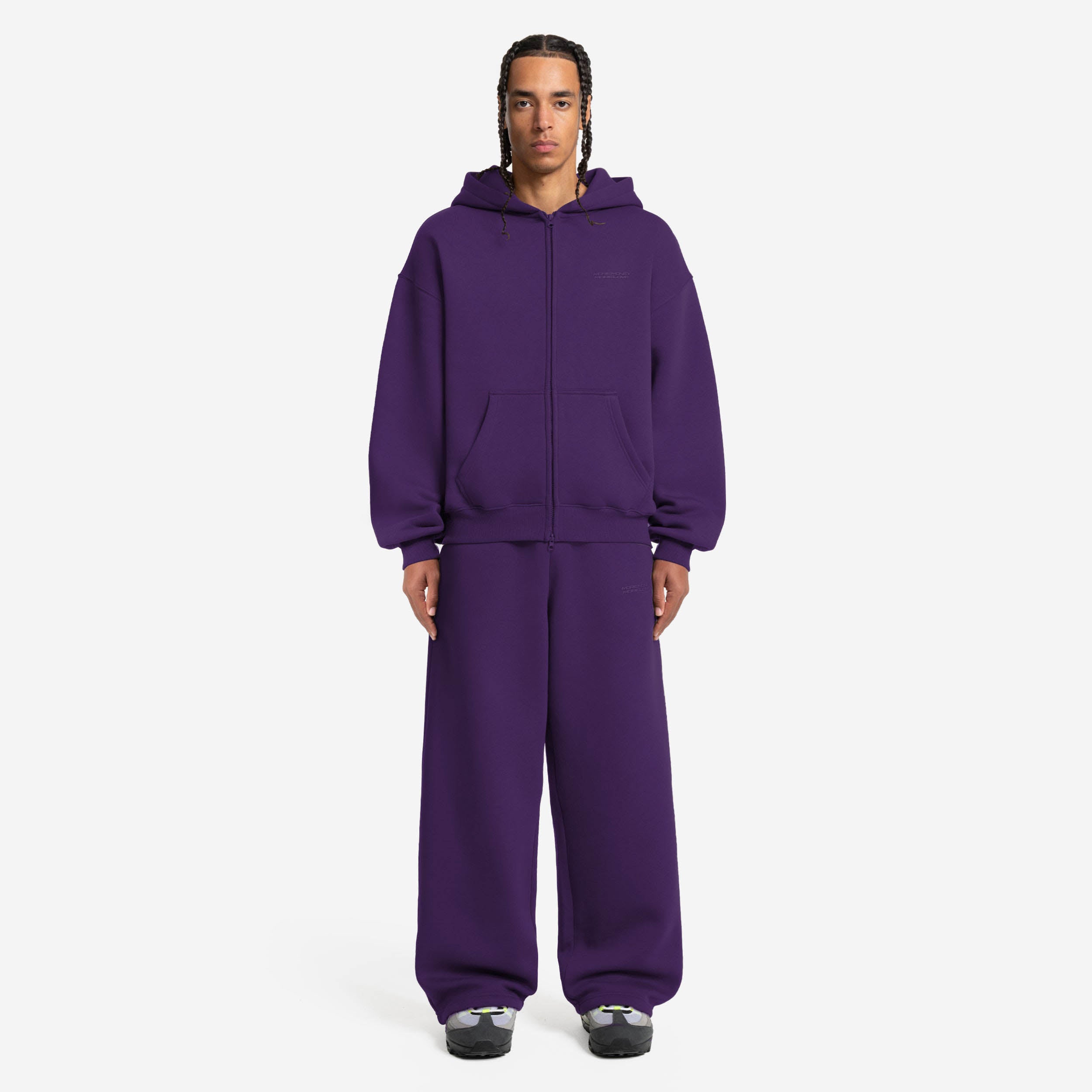 CLOUDS ZIP PURPLE