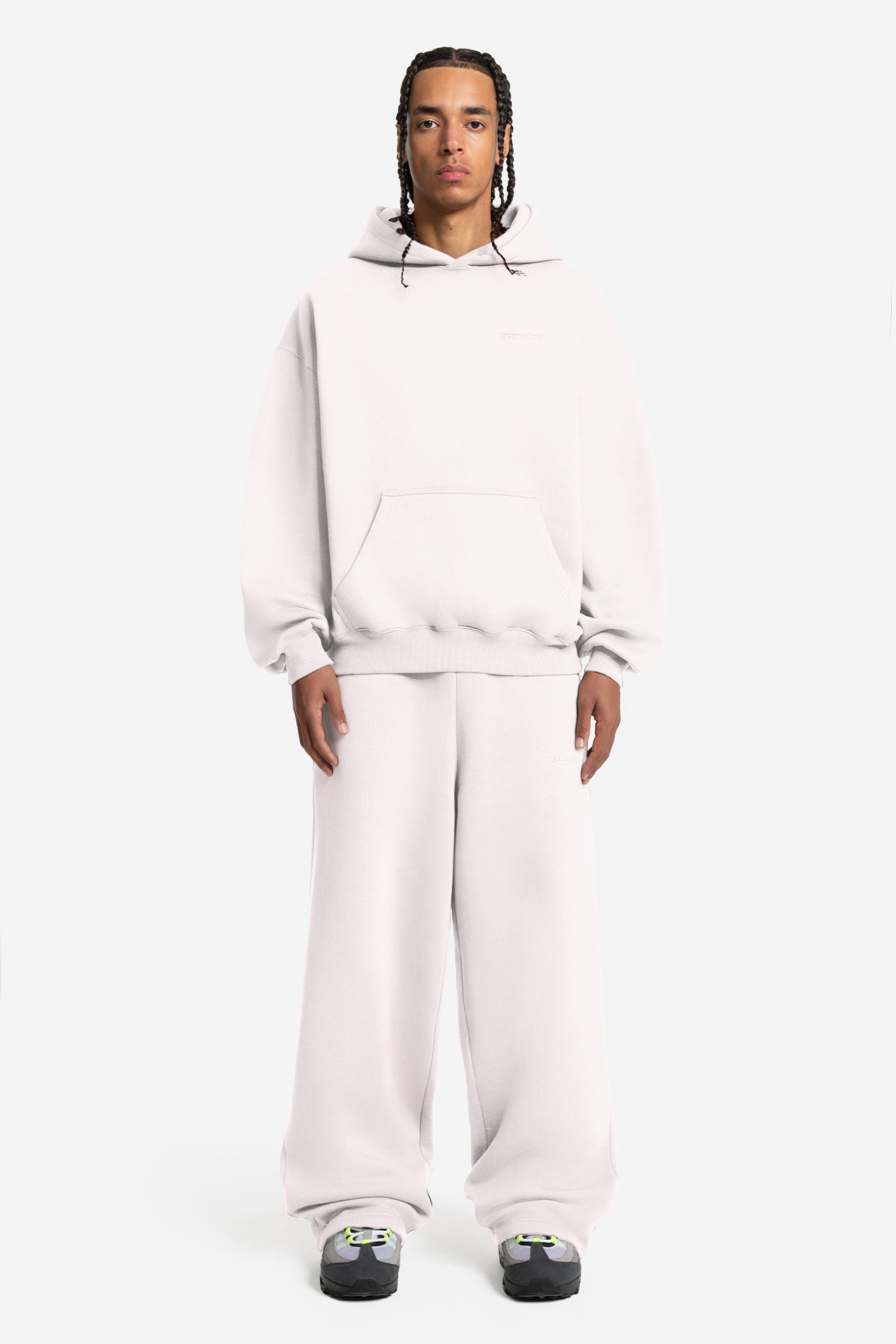 CLOUDS HOODIE PINK + CLOUDS JOGGER PINK