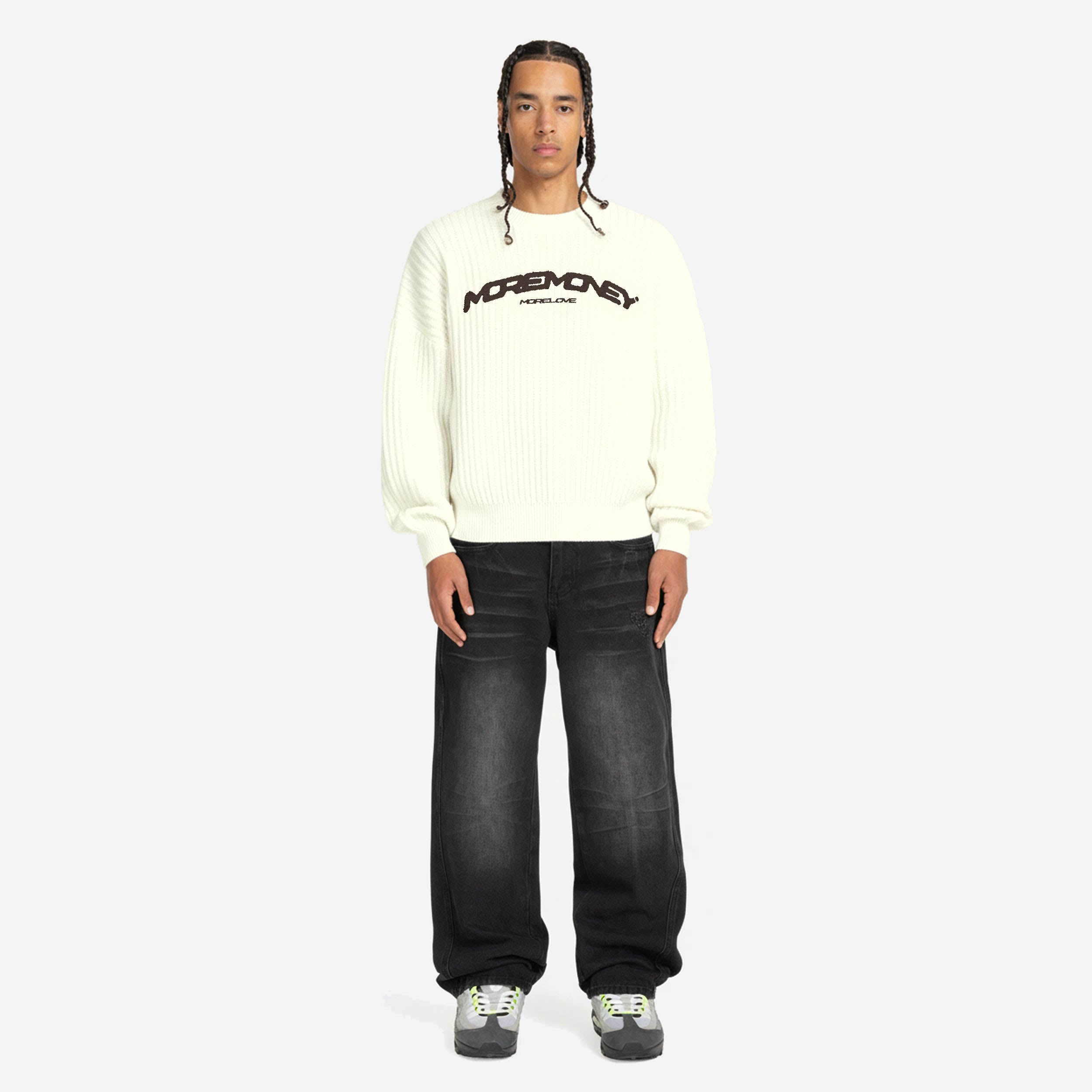 ELITE KNIT SWEATER CREAM