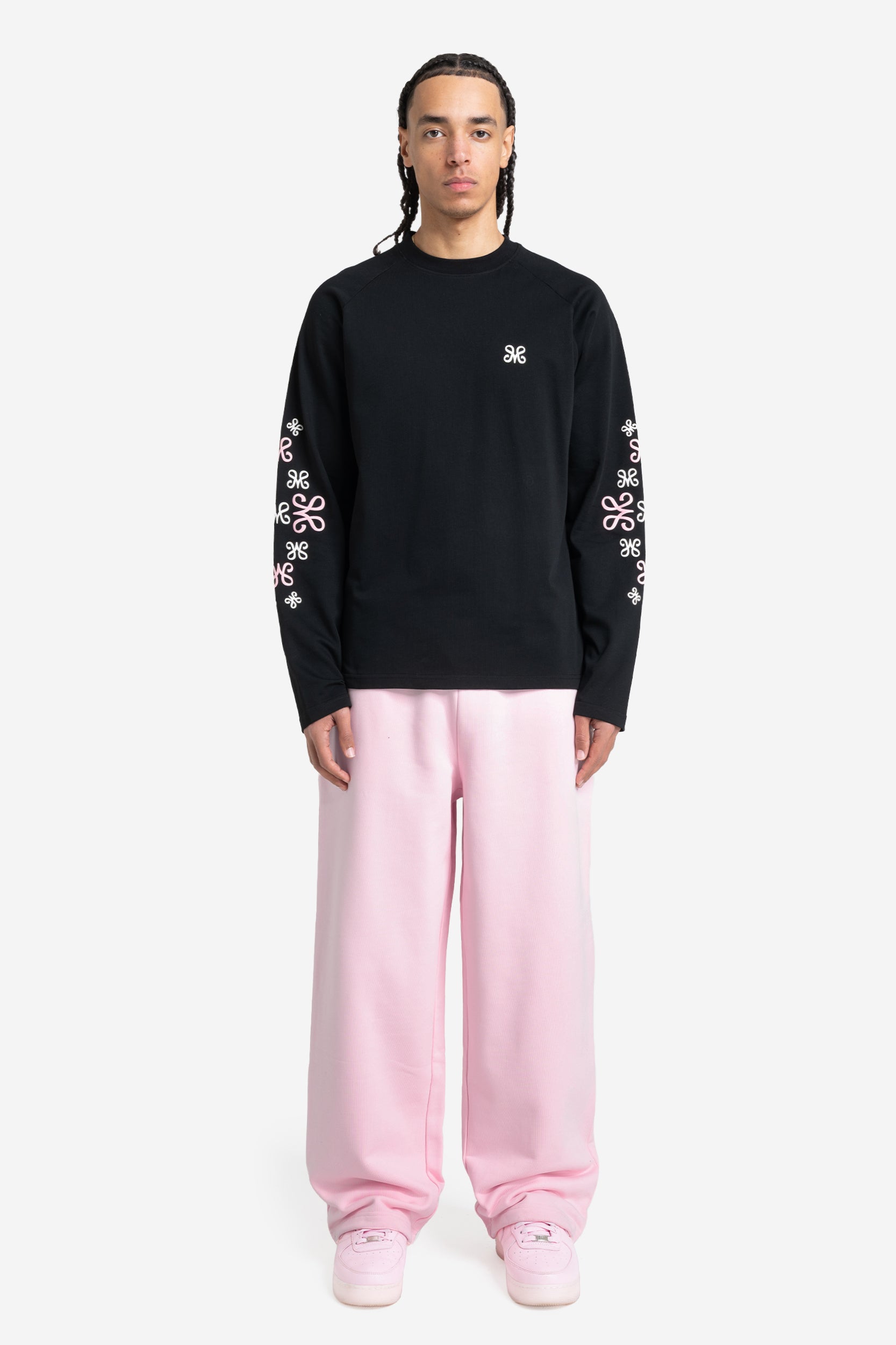 OPEN LEG JOGGER LIGHT PINK