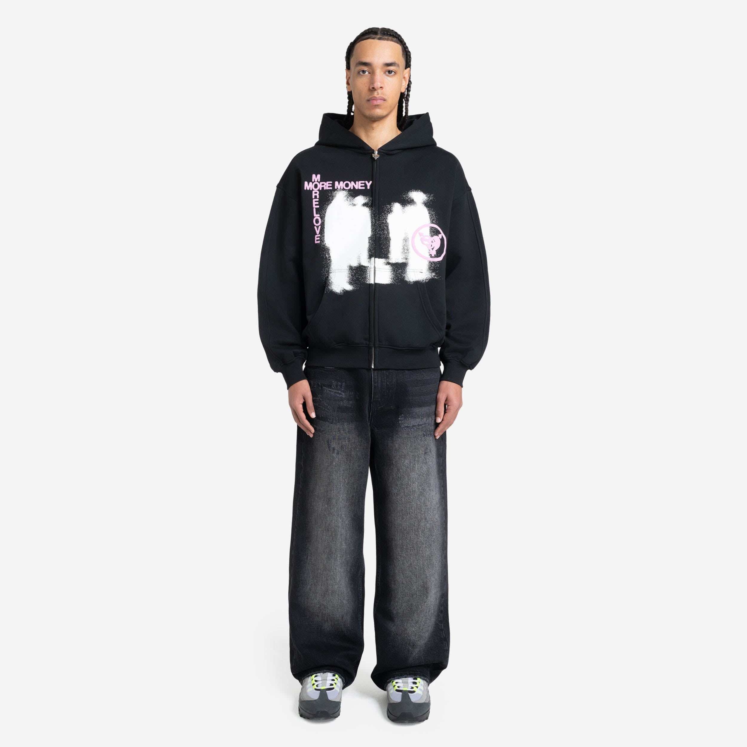 LOST BOND ZIP BLACK