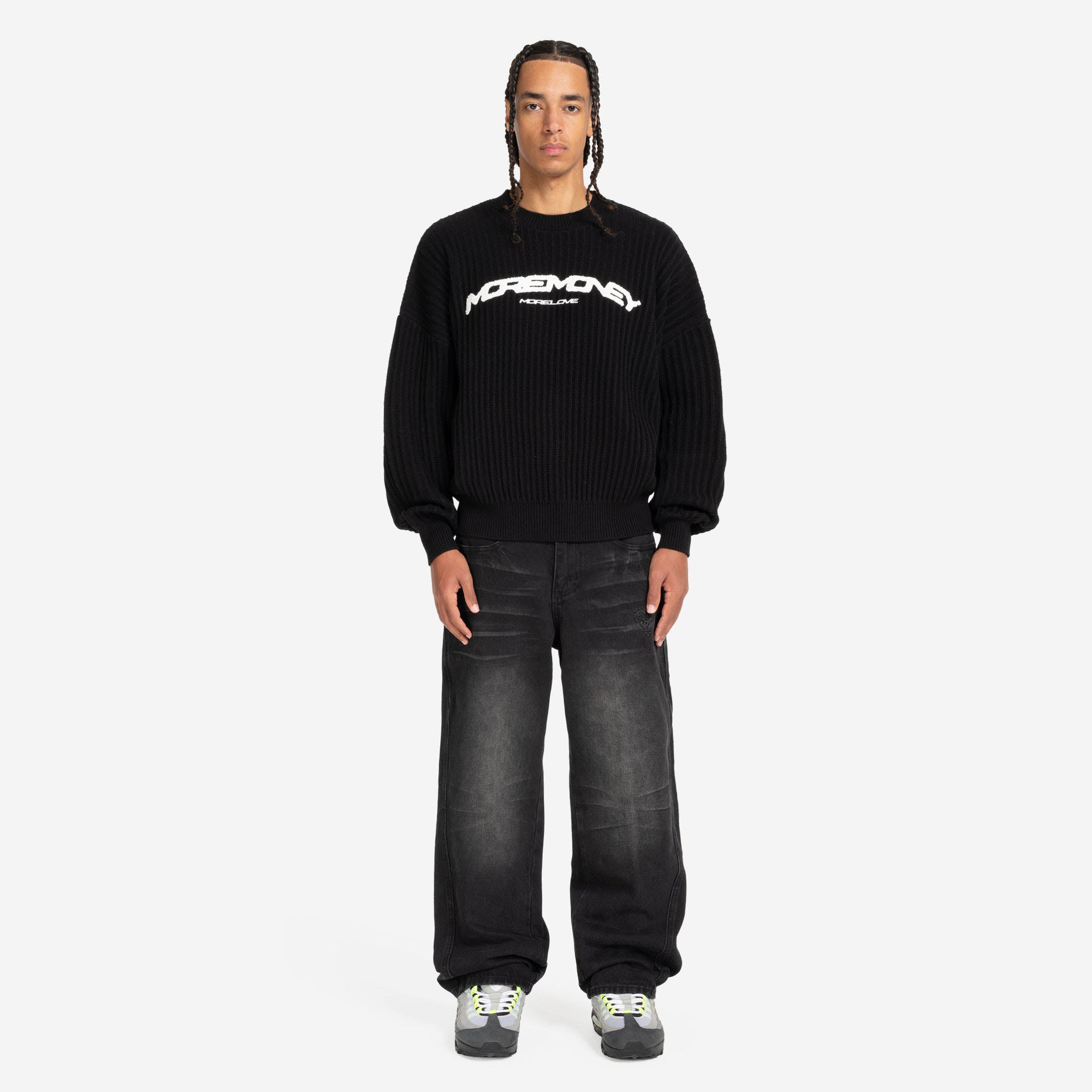 ELITE KNIT SWEATER BLACK