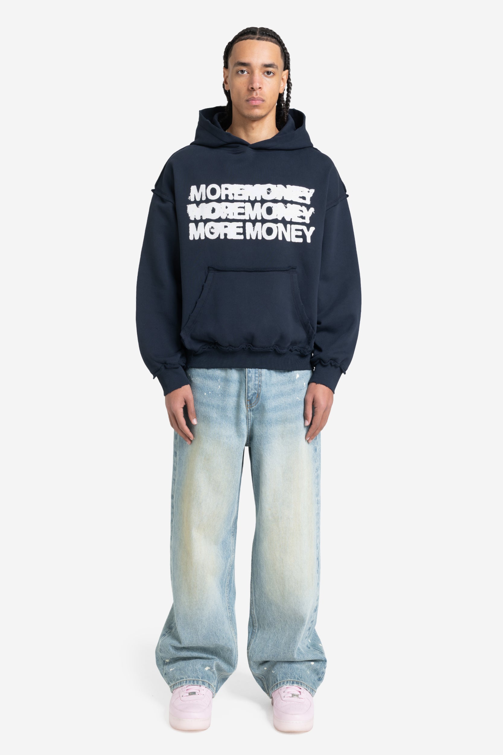 TRIOLOGY HOODIE NAVY