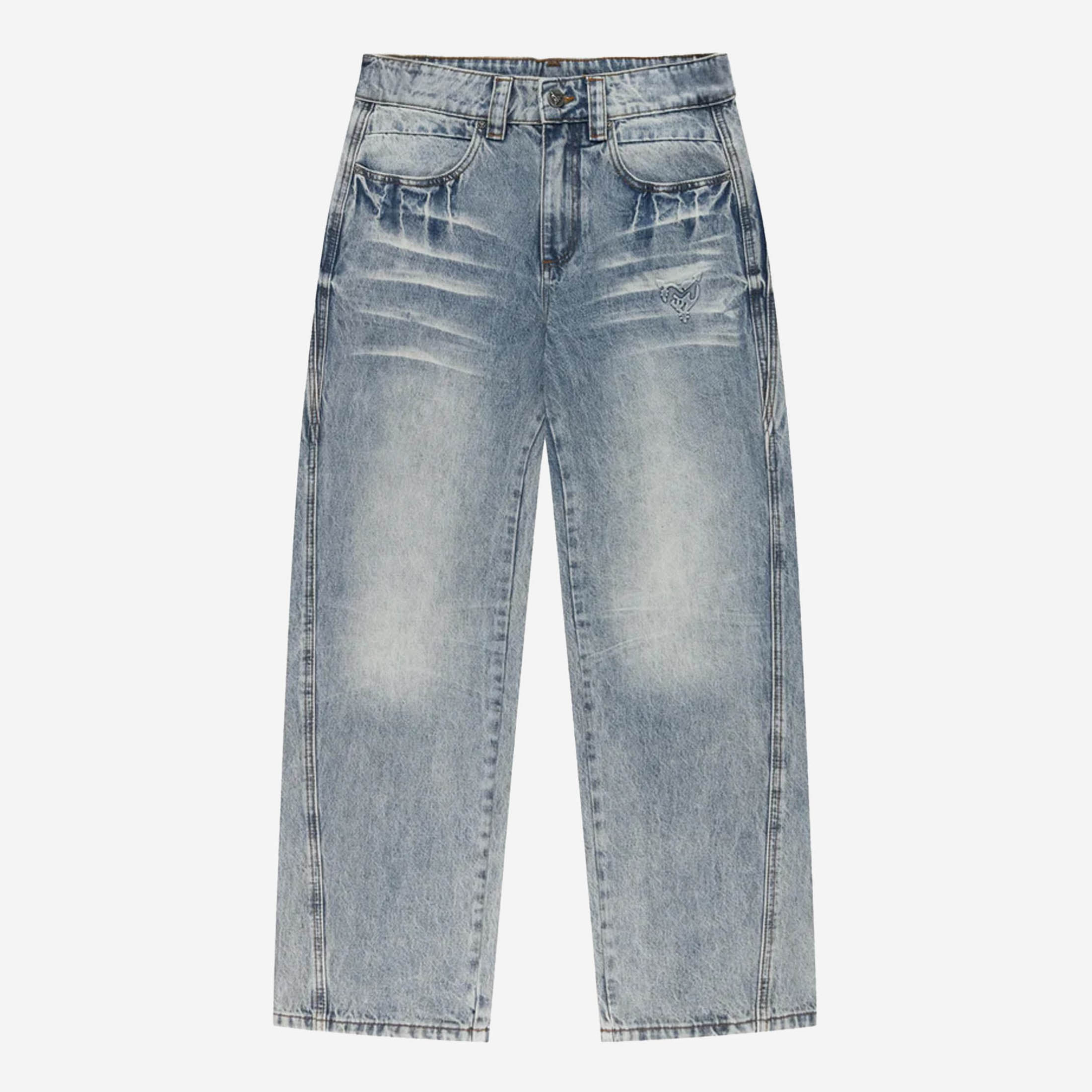 DISTINCTIVE DENIM WASHED BLUE