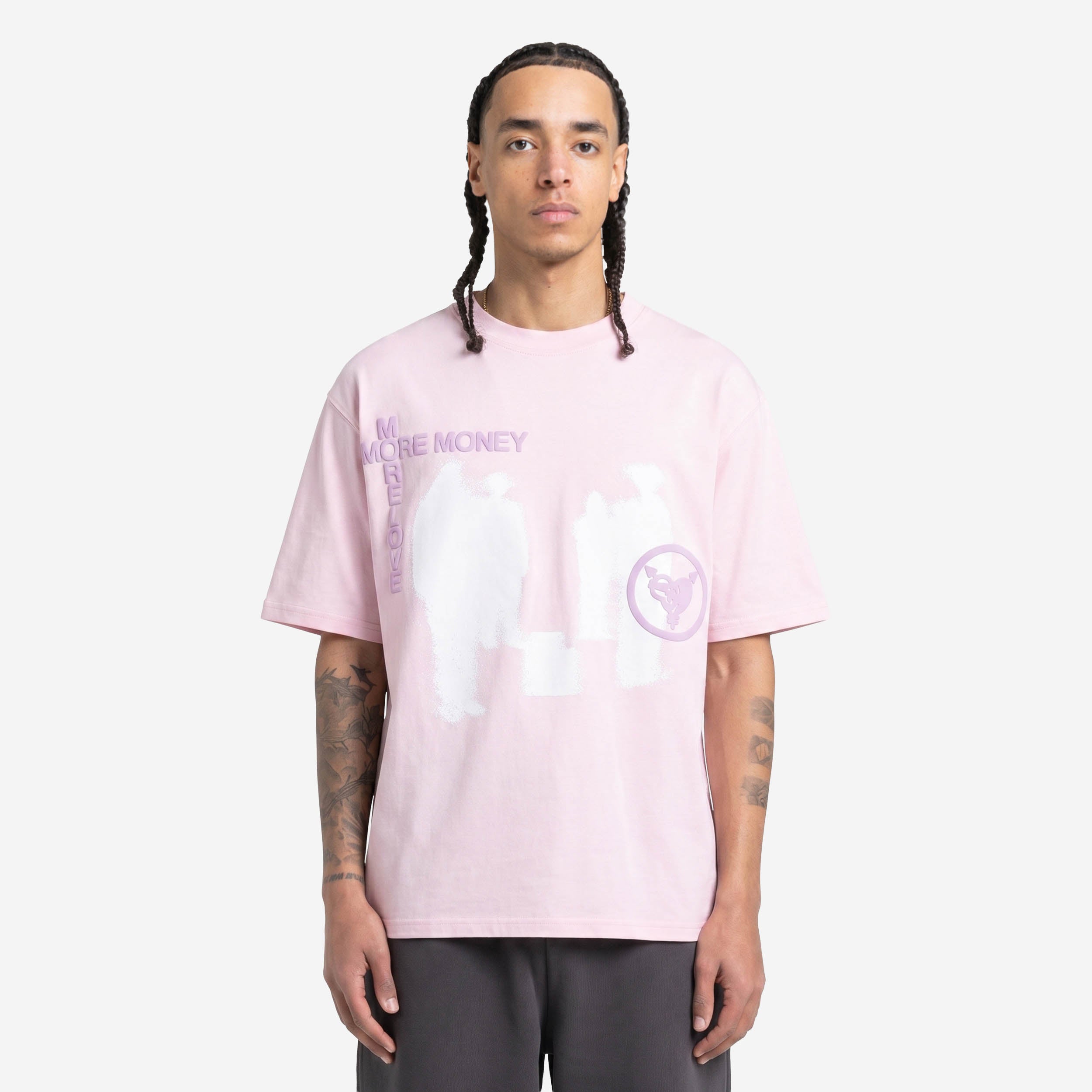 LOST BOND TEE LIGHT PINK